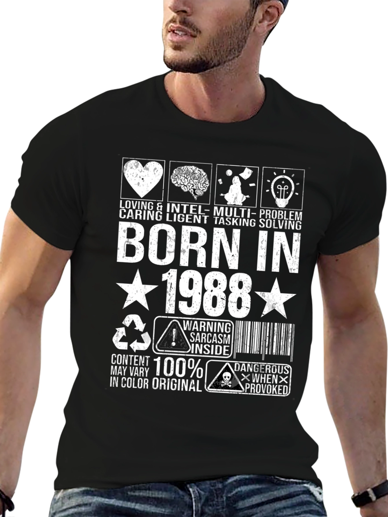Born In 1988 Graphic T-Shirt
