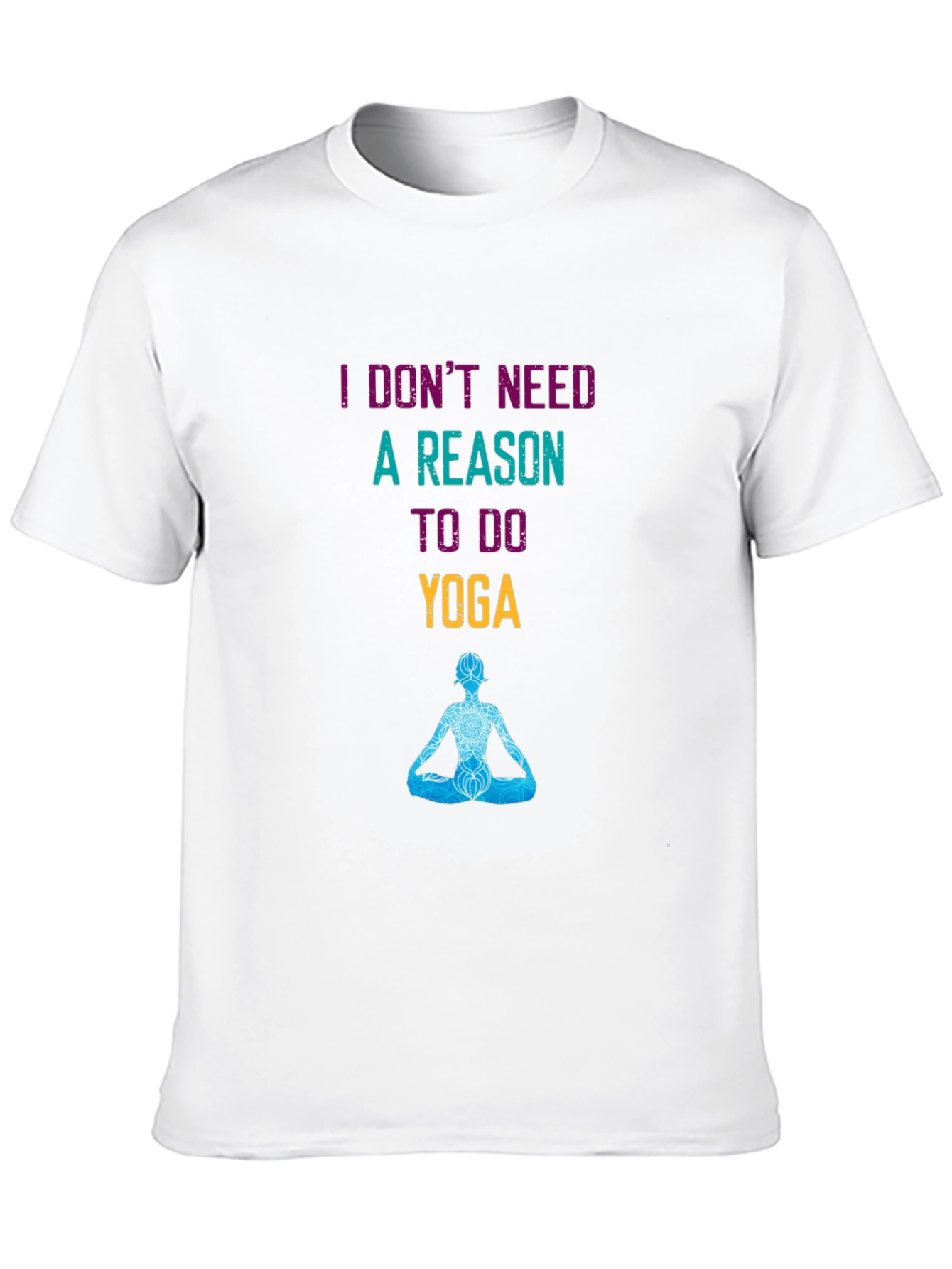 Yoga Saying Black T-Shirt