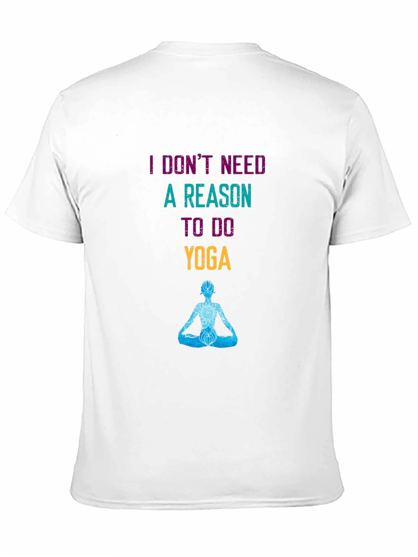 Yoga Saying Black T-Shirt