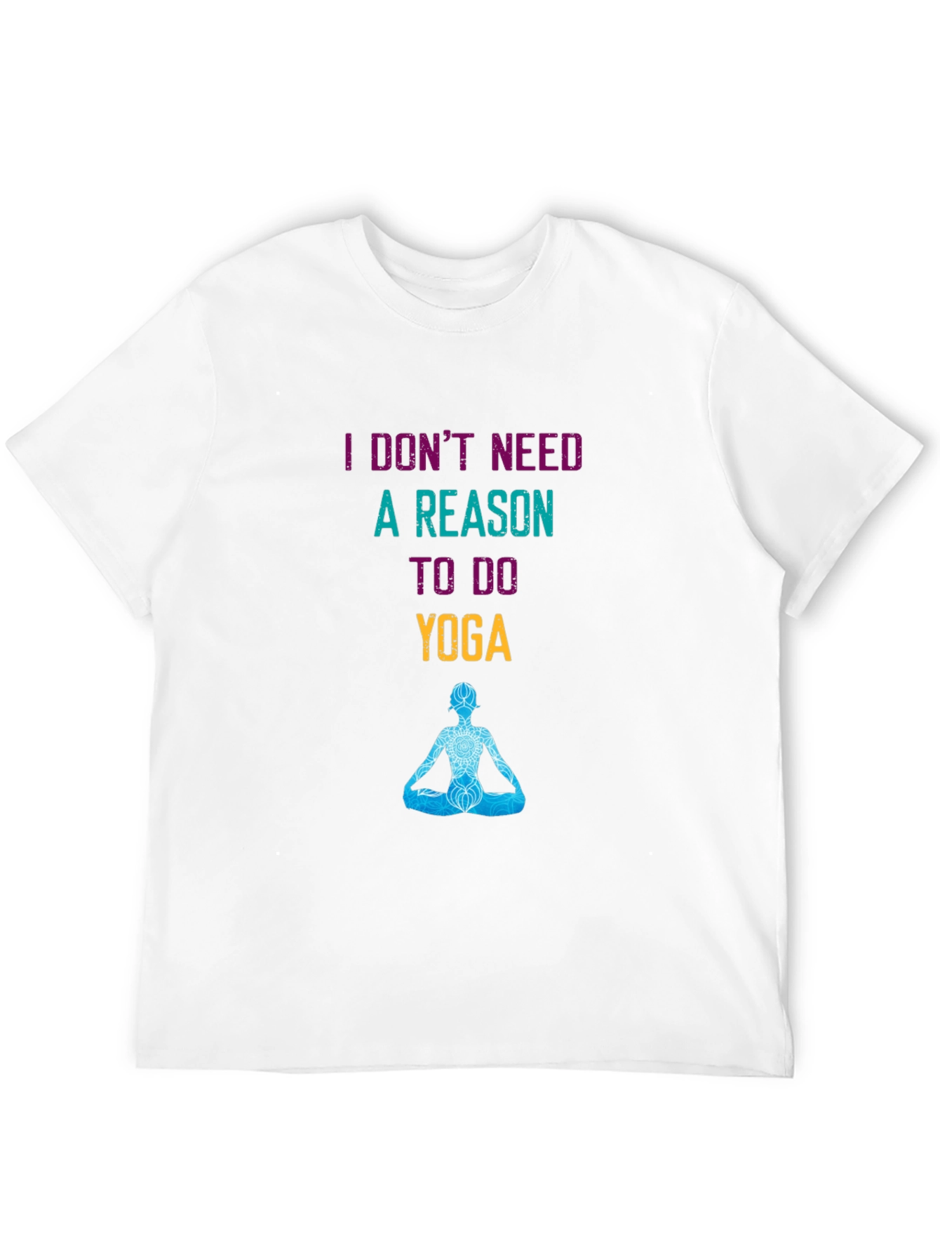 Yoga Saying Black T-Shirt