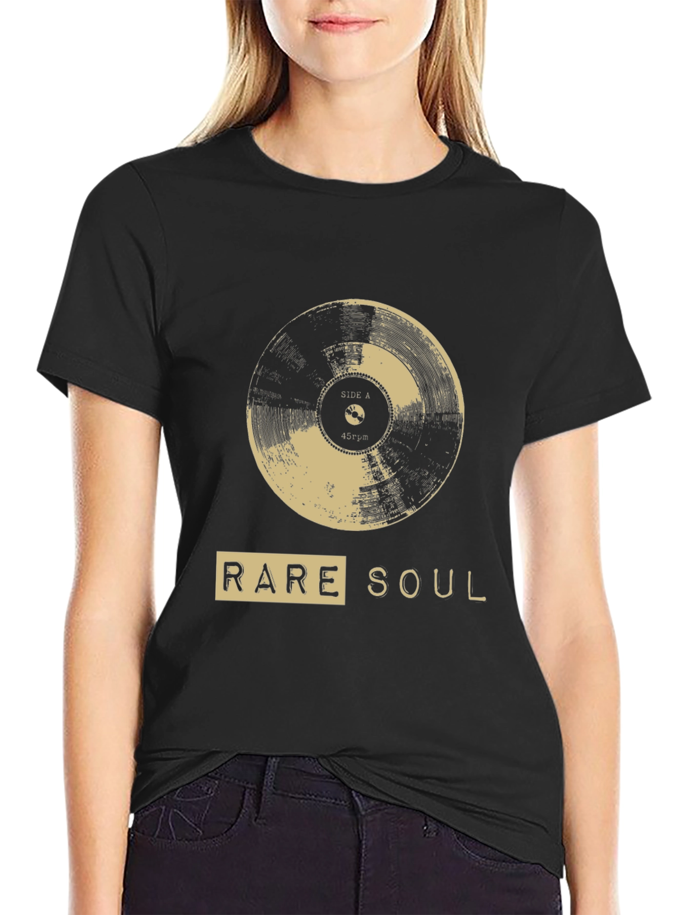 Rare Soul Vinyl Record Graphic Tee
