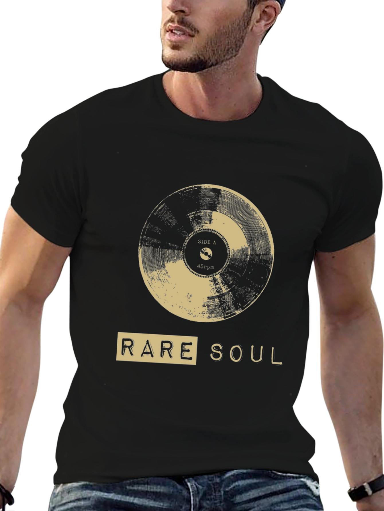 Rare Soul Vinyl Record Graphic Tee