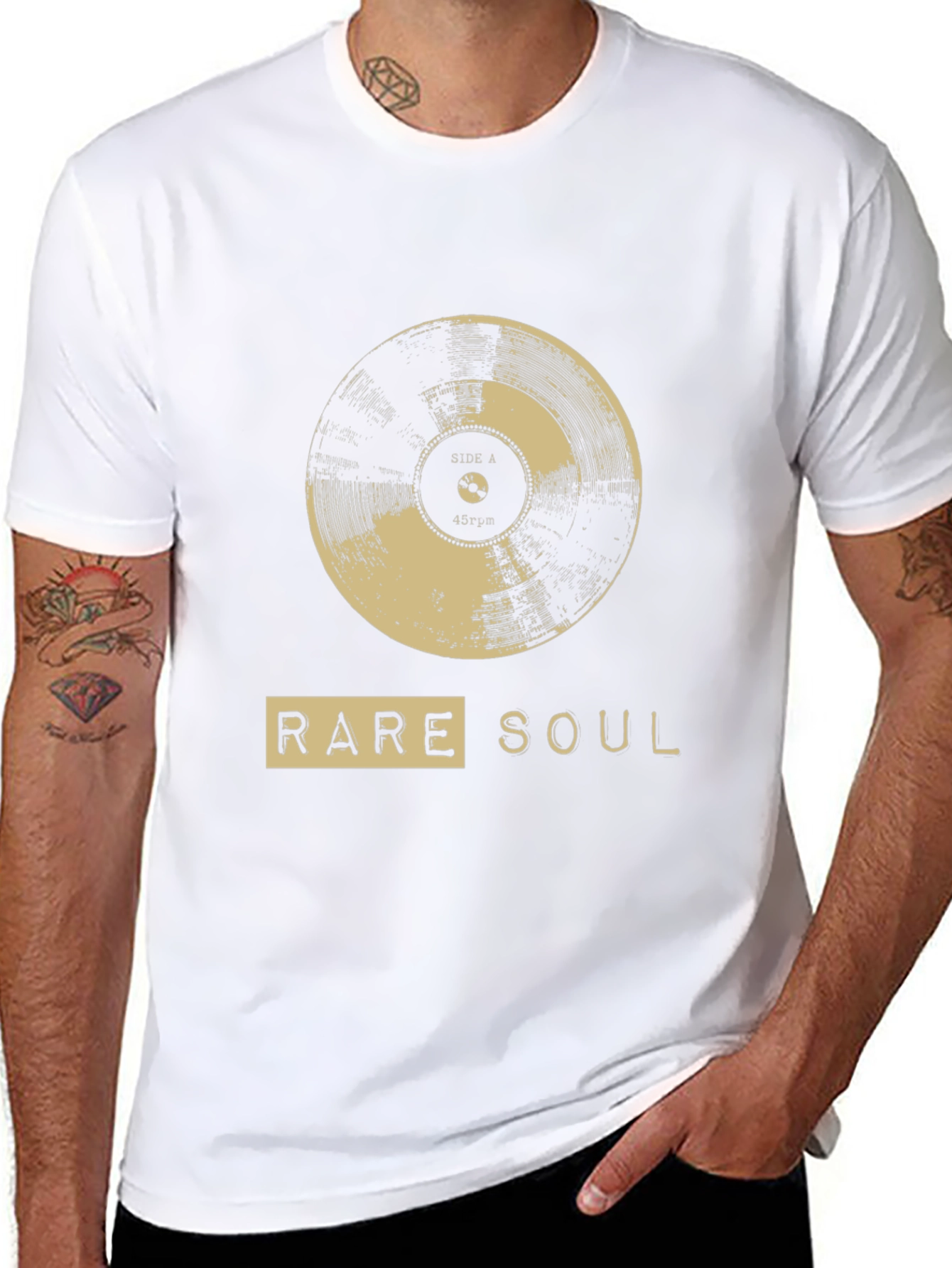 Rare Soul Vinyl Record Graphic Tee