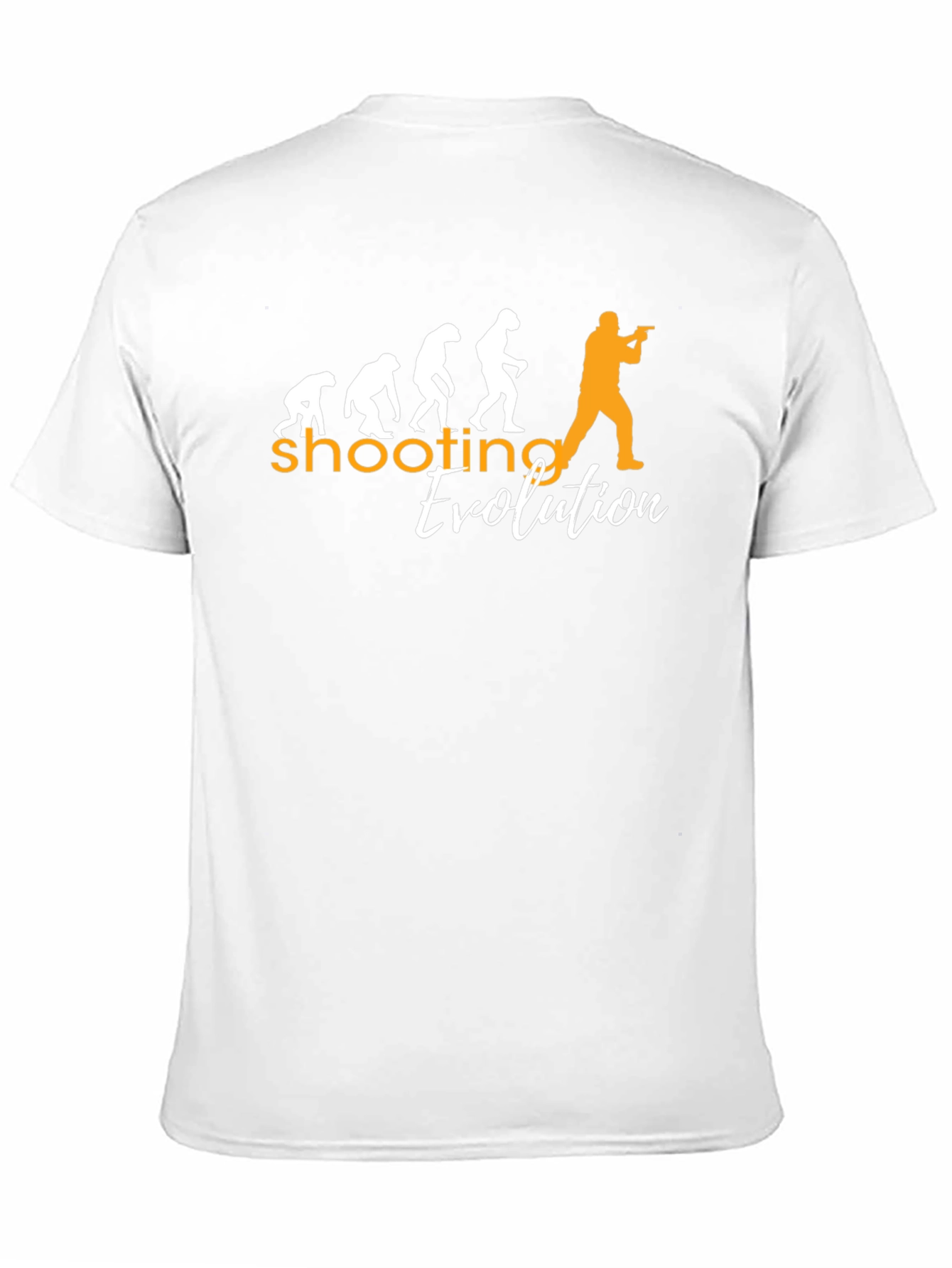 Shooting Evolution Graphic Tee - Black Casual T-Shirt