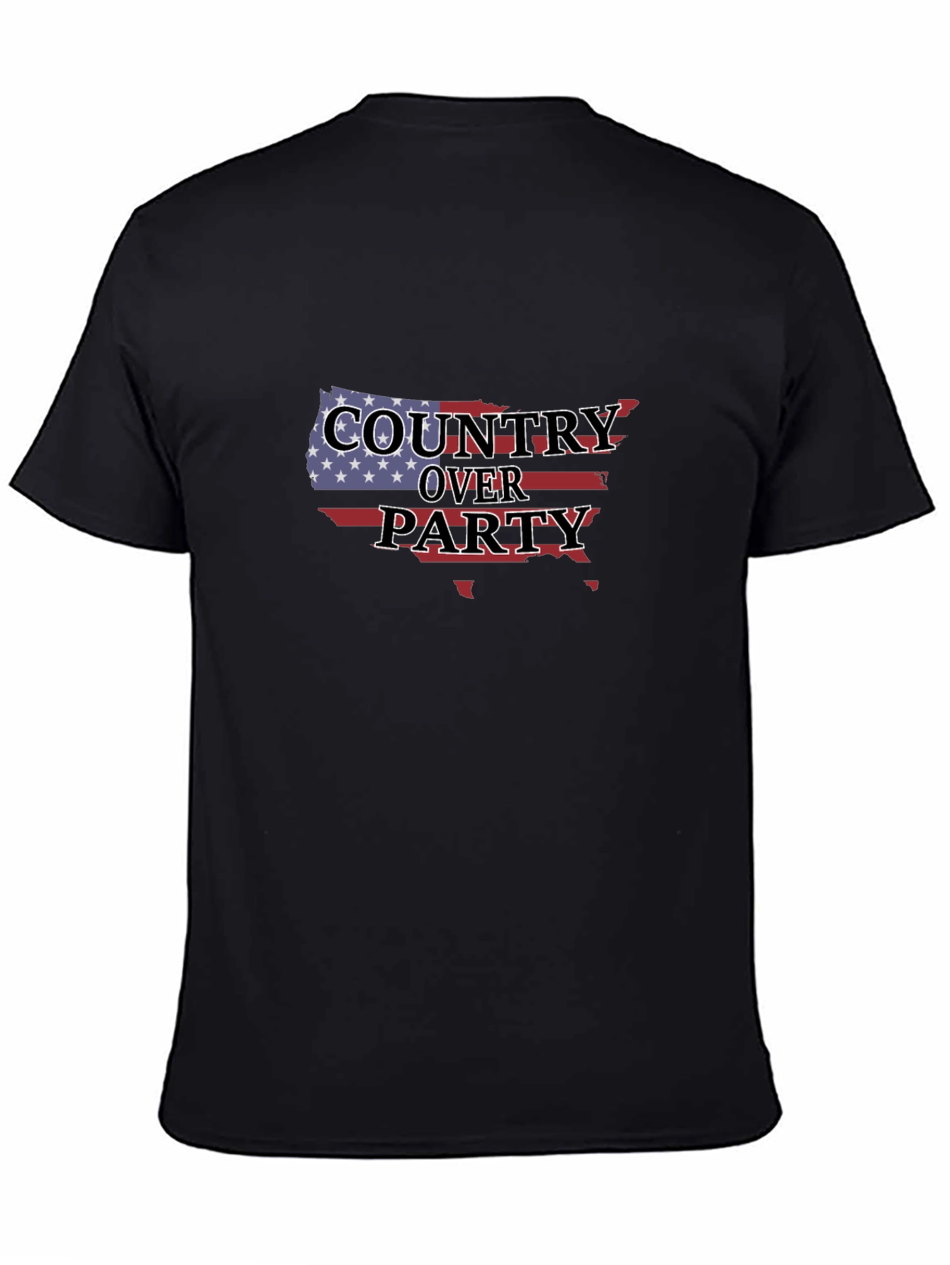 Country Over Party Patriotic T-Shirt