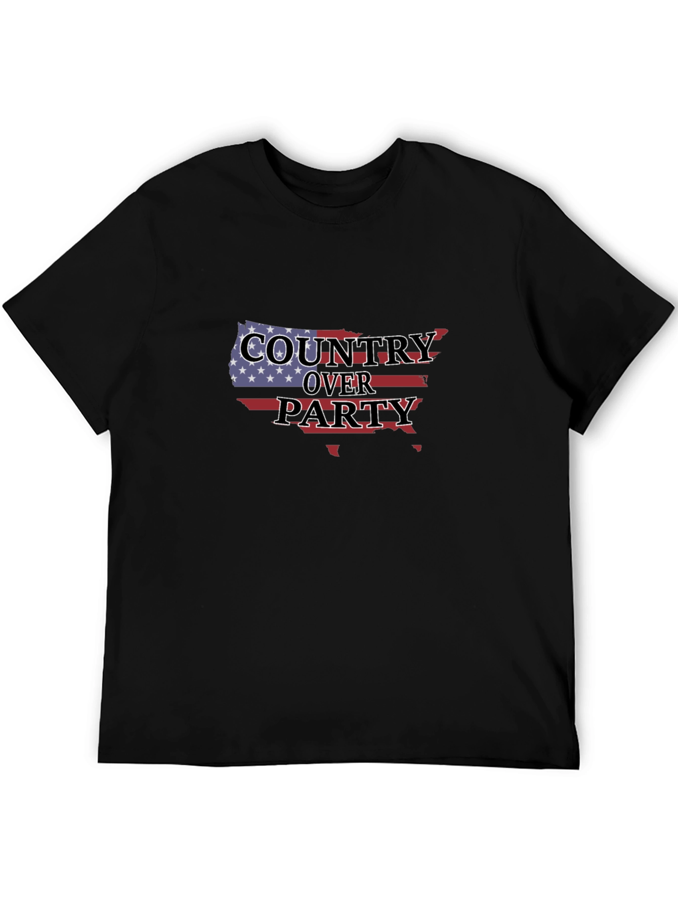 Country Over Party Patriotic T-Shirt