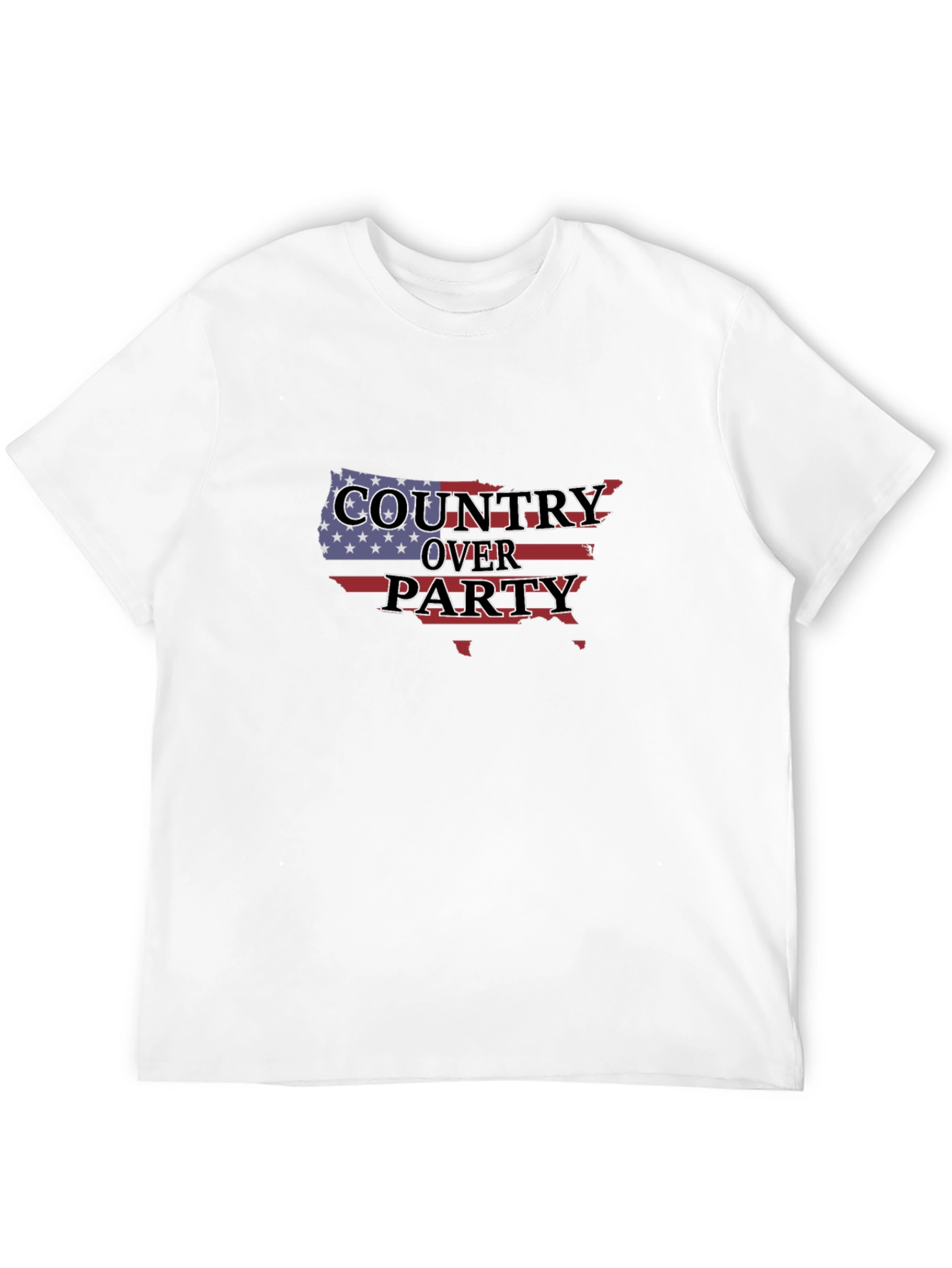Country Over Party Patriotic T-Shirt