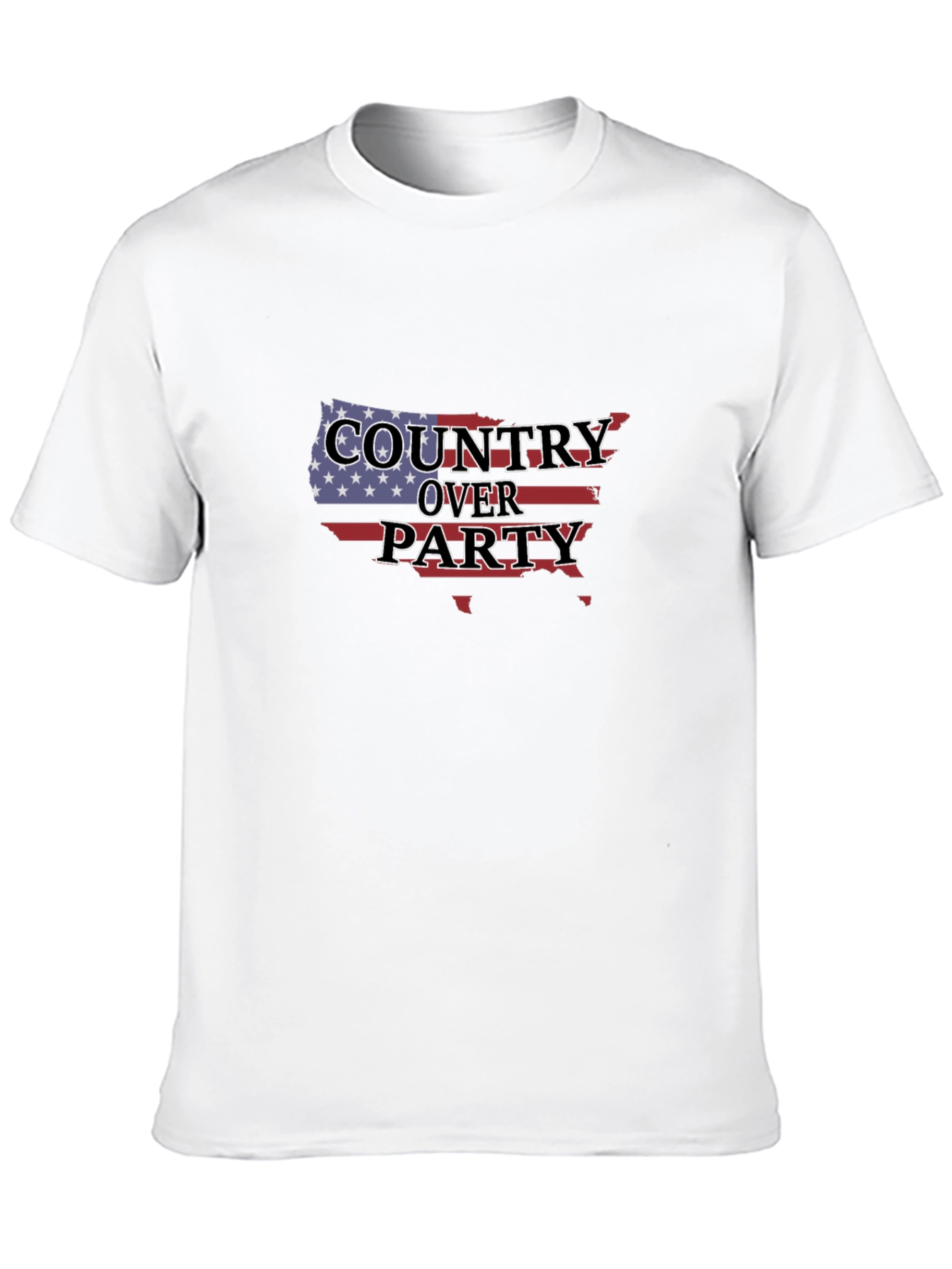 Country Over Party Patriotic T-Shirt