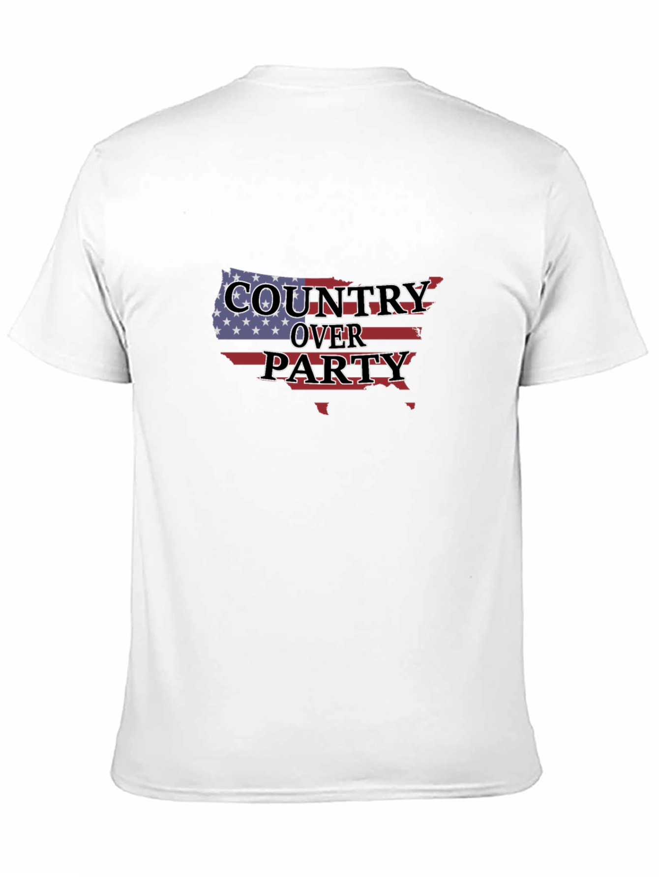Country Over Party Patriotic T-Shirt