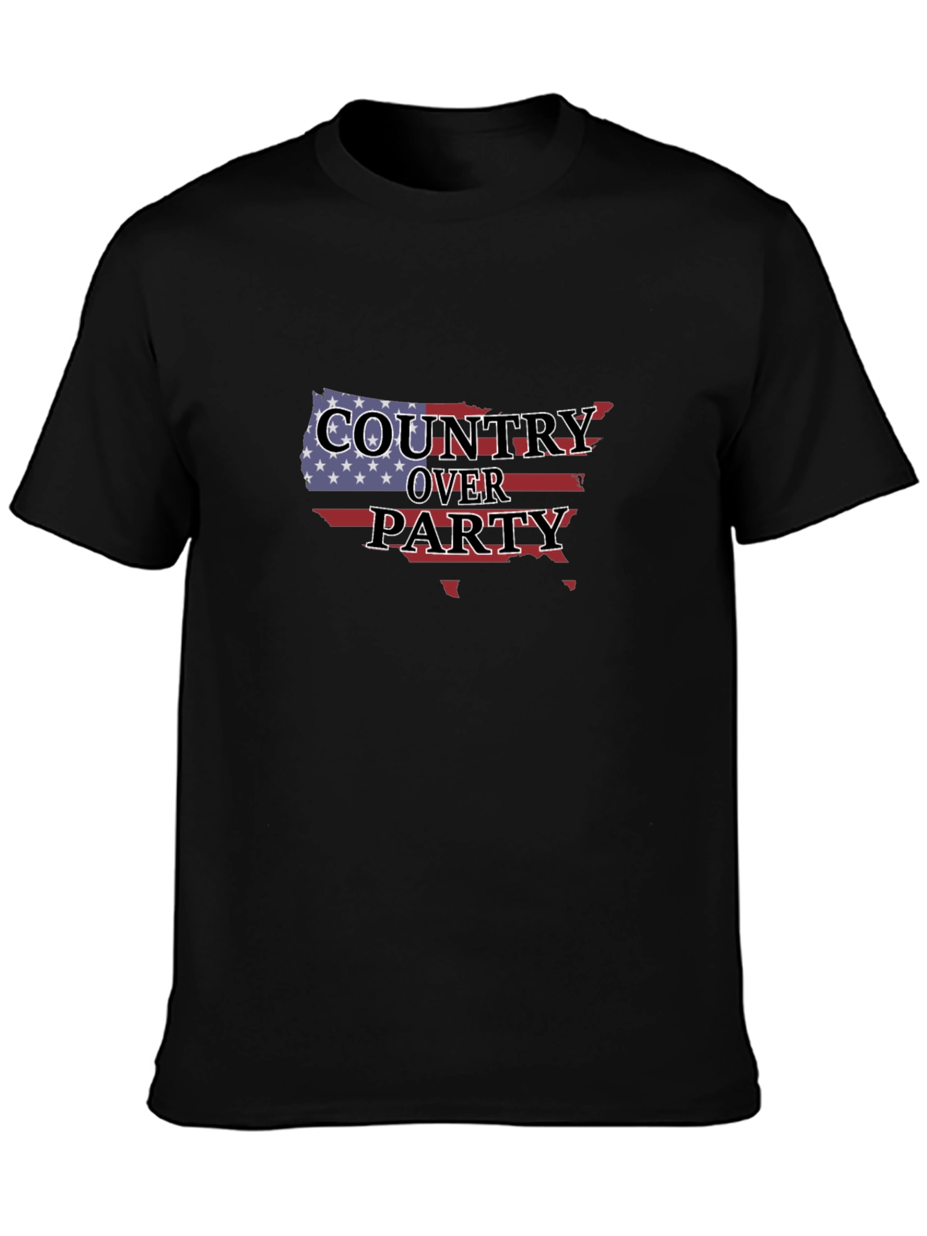 Country Over Party Patriotic T-Shirt
