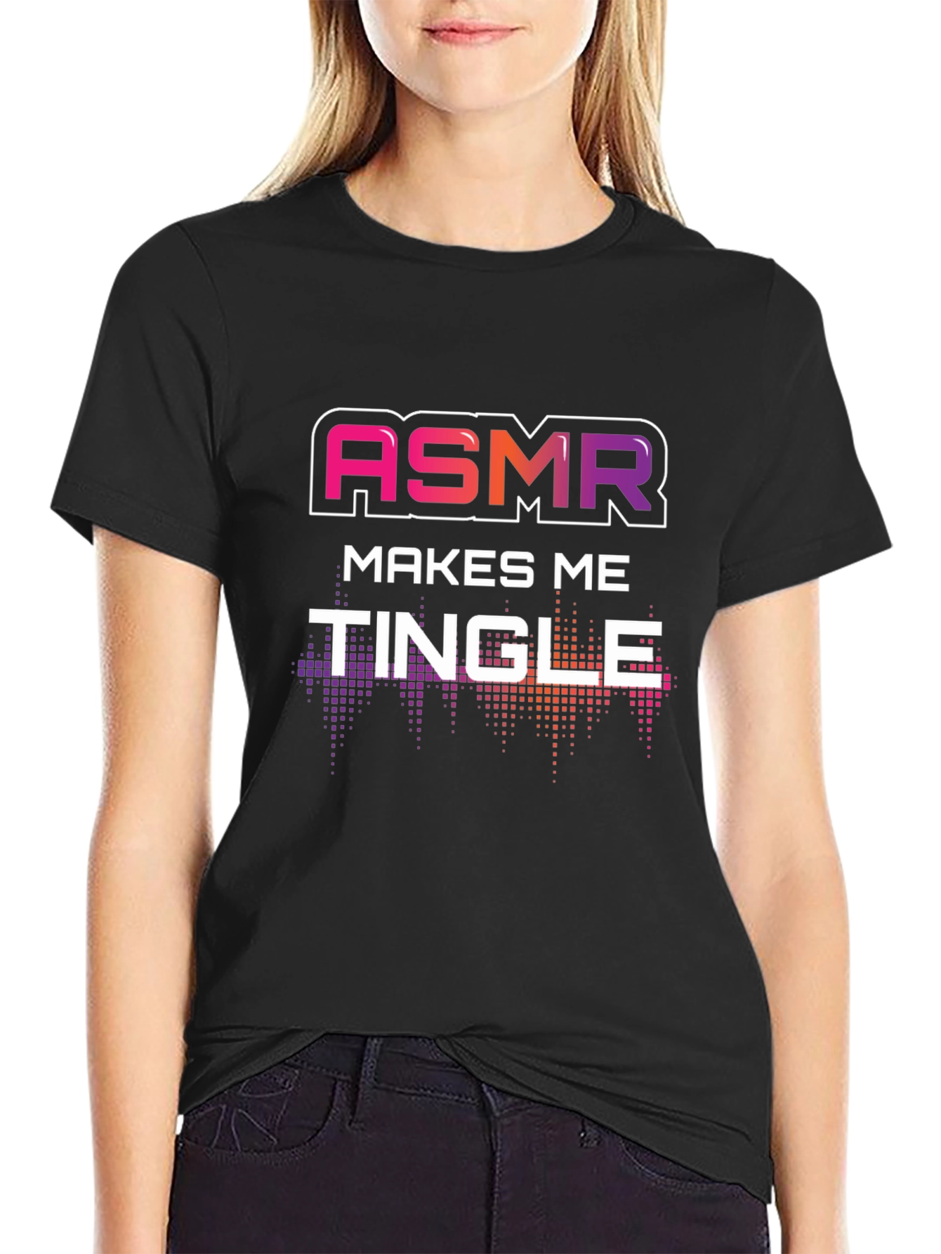ASMR Makes Me Tingle Graphic T-Shirt