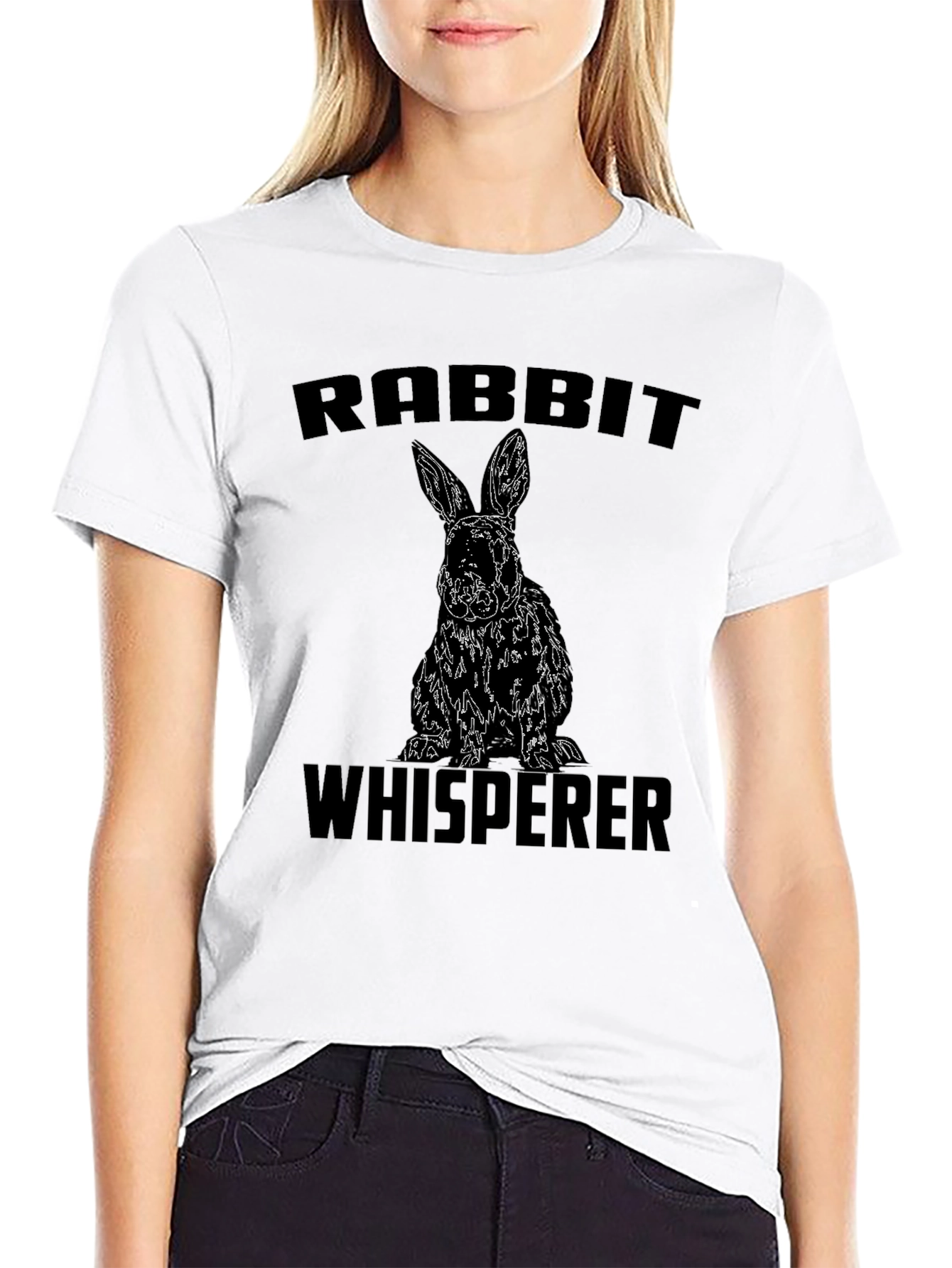 Rabbit Whisperer Graphic T-Shirt