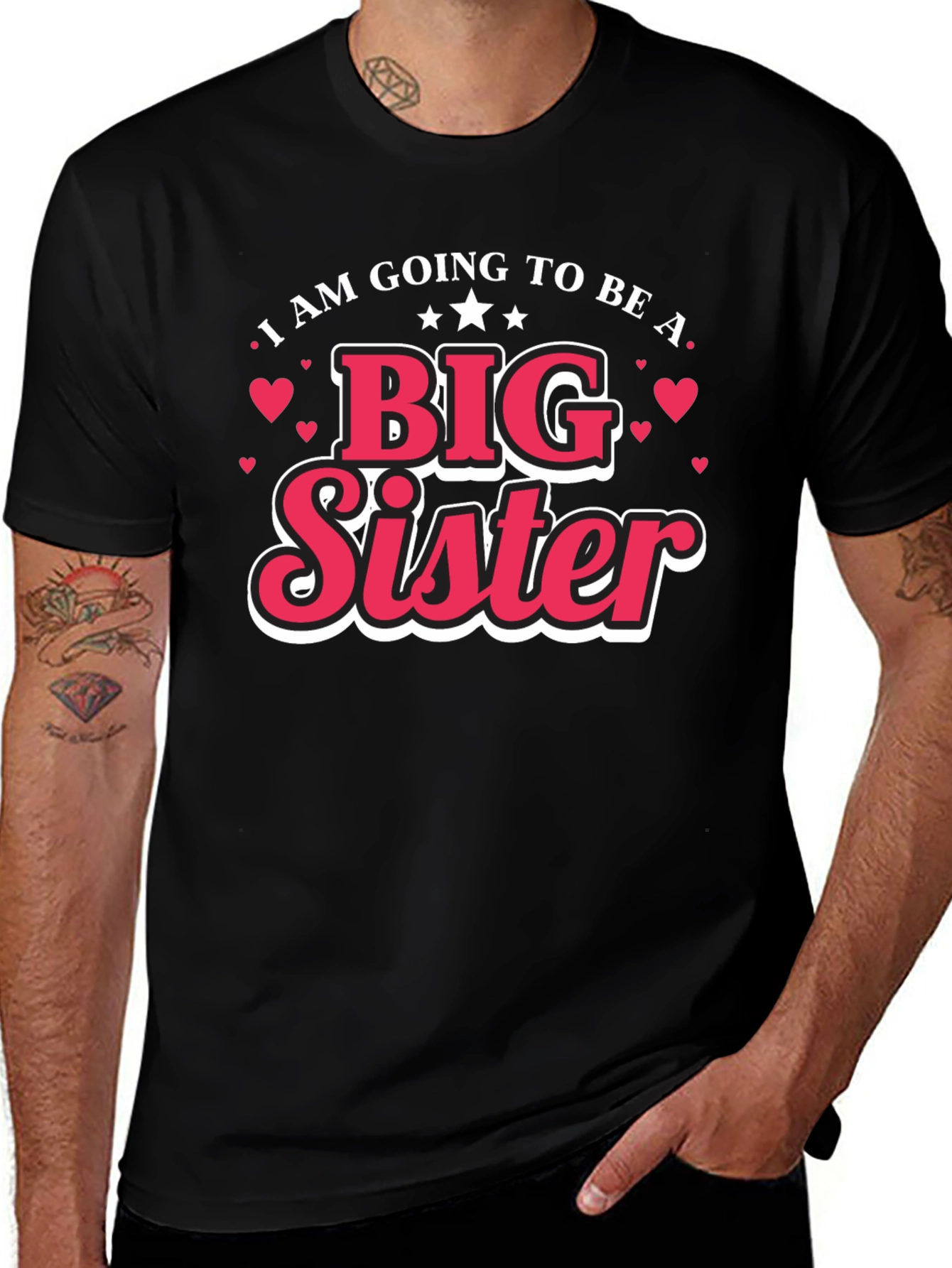 Big Sister Announcement T-Shirt