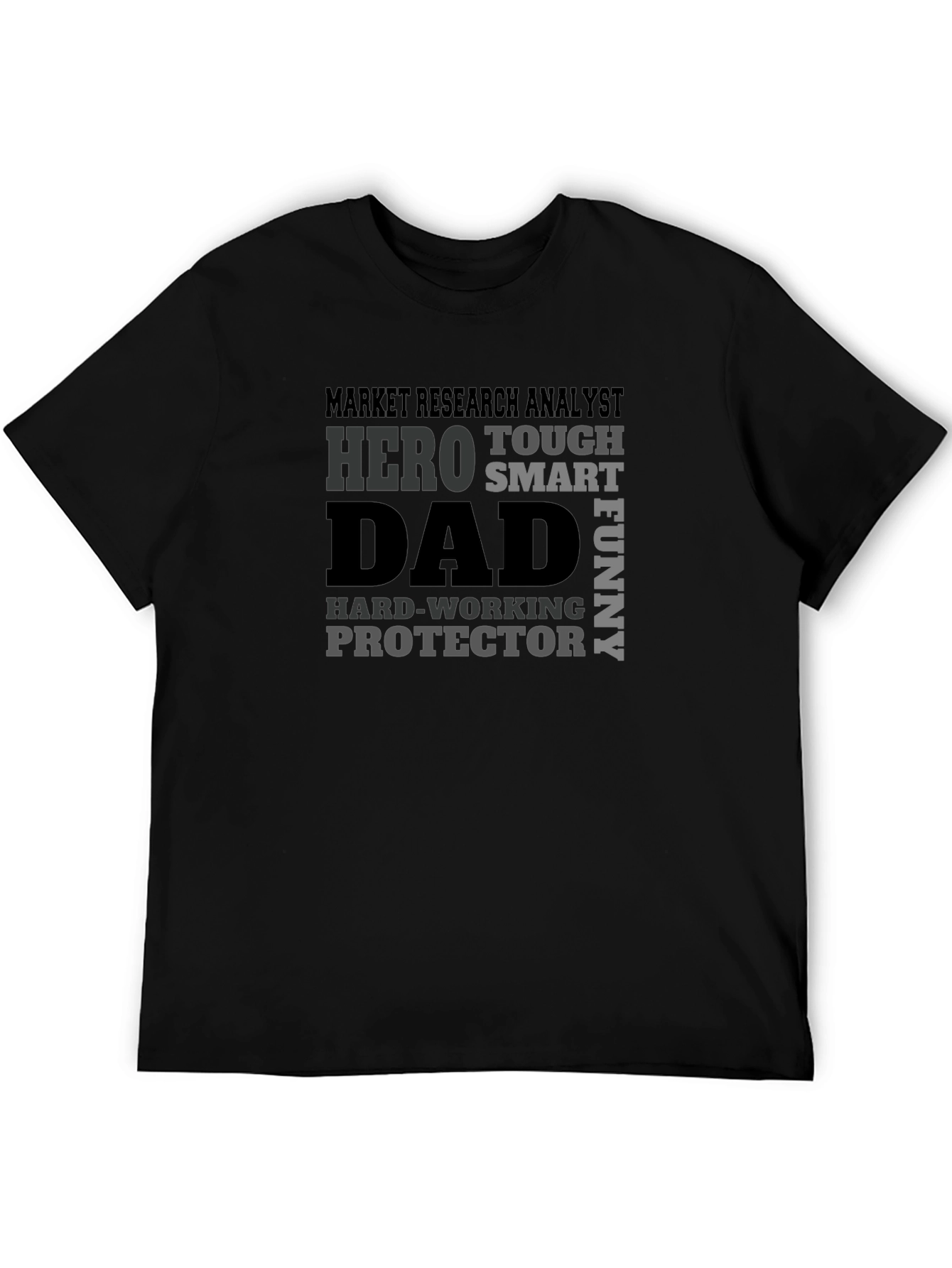 Dad Hero Funny Graphic T-Shirt