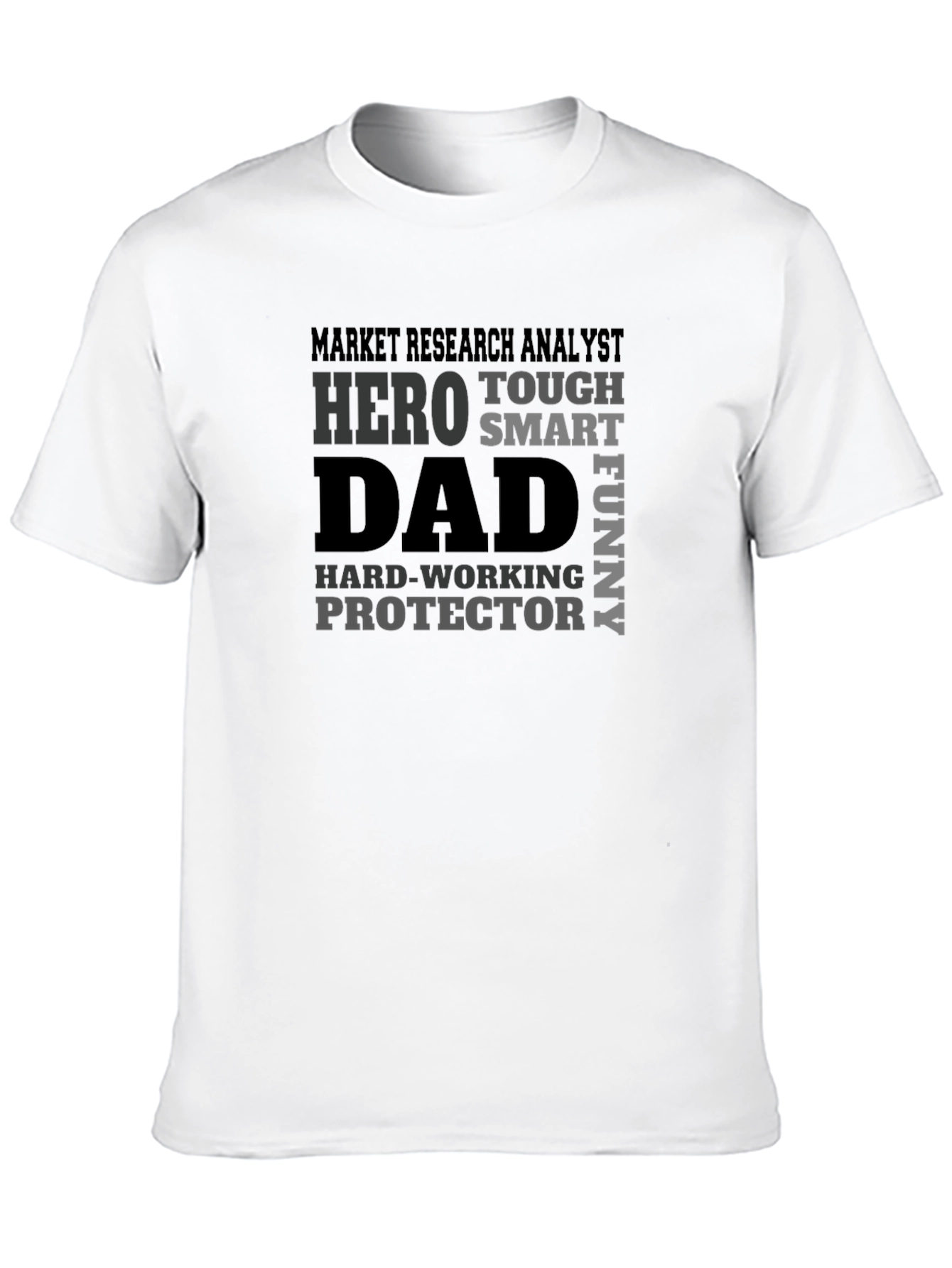 Dad Hero Funny Graphic T-Shirt