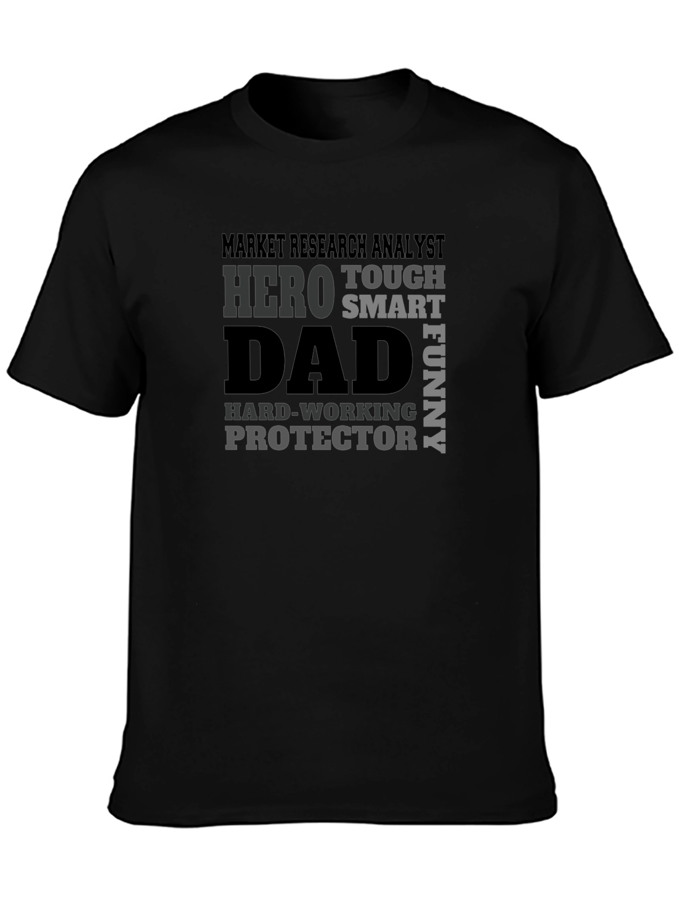 Dad Hero Funny Graphic T-Shirt