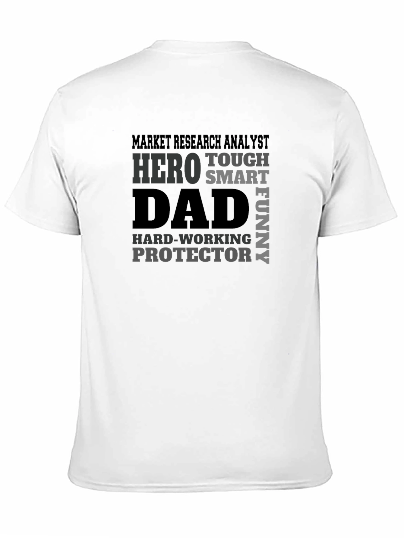 Dad Hero Funny Graphic T-Shirt