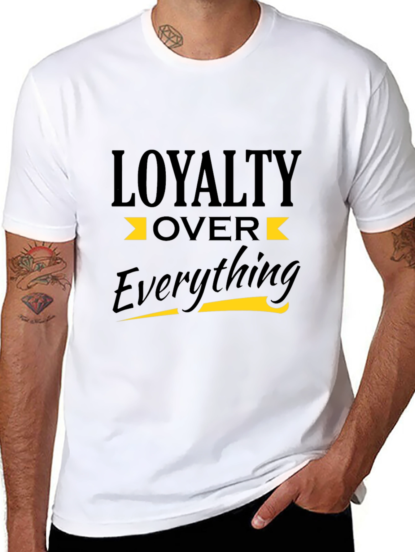 Loyalty Over Everything Graphic Tee