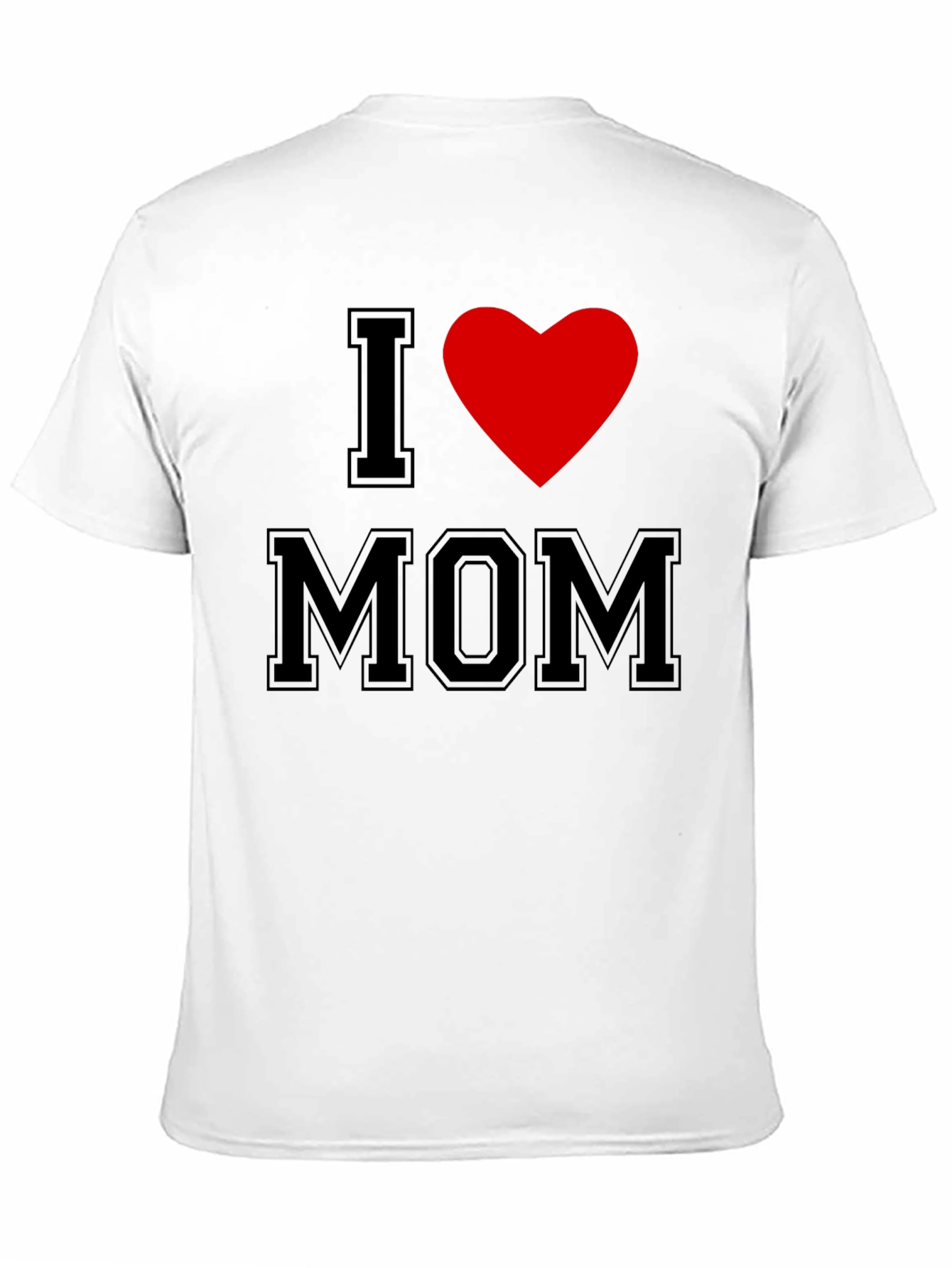 I Heart Mom T-Shirt - Classic Black Tee