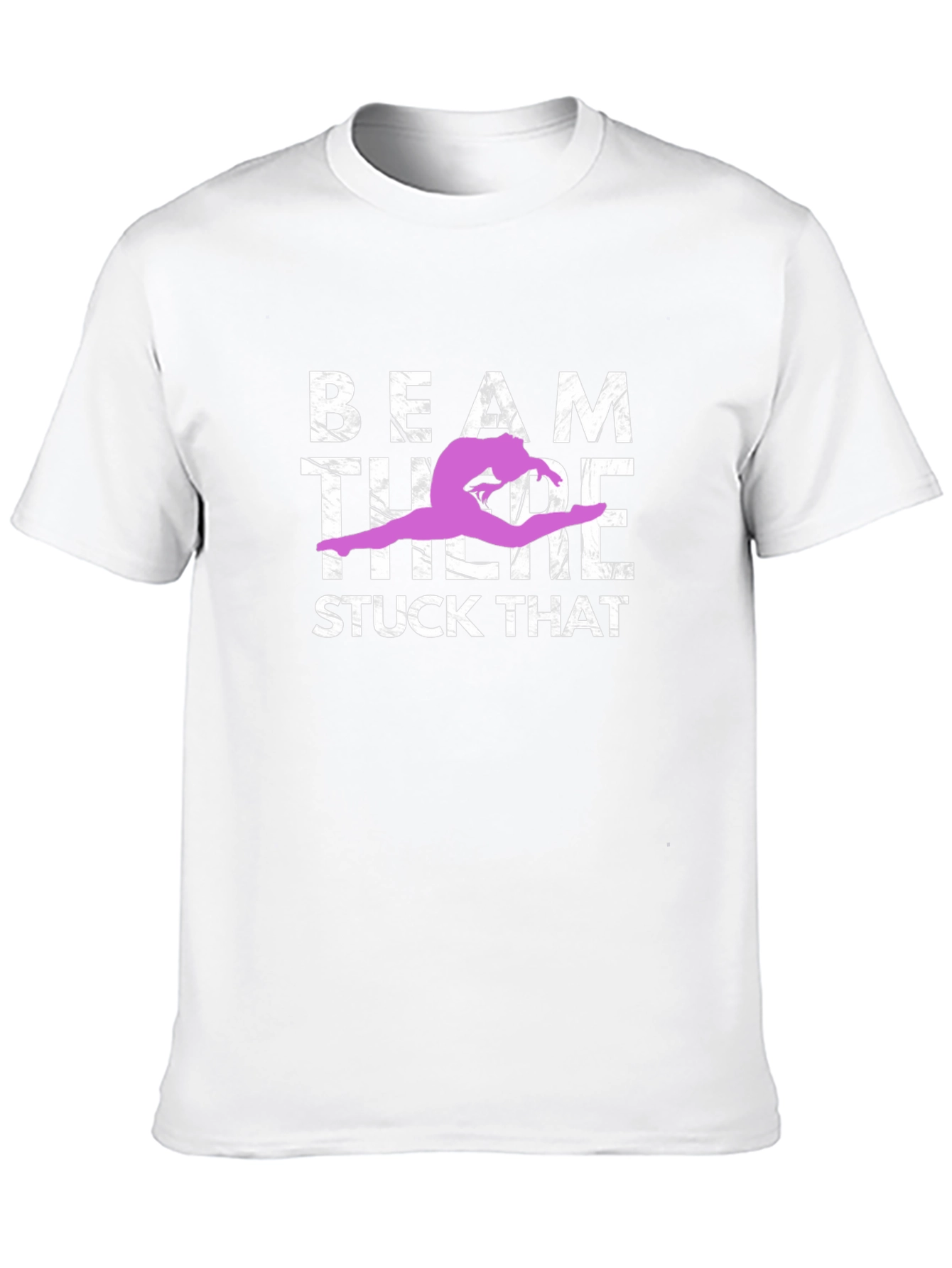 Gymnastics Beam T-Shirt - Stuck That Landing Tee