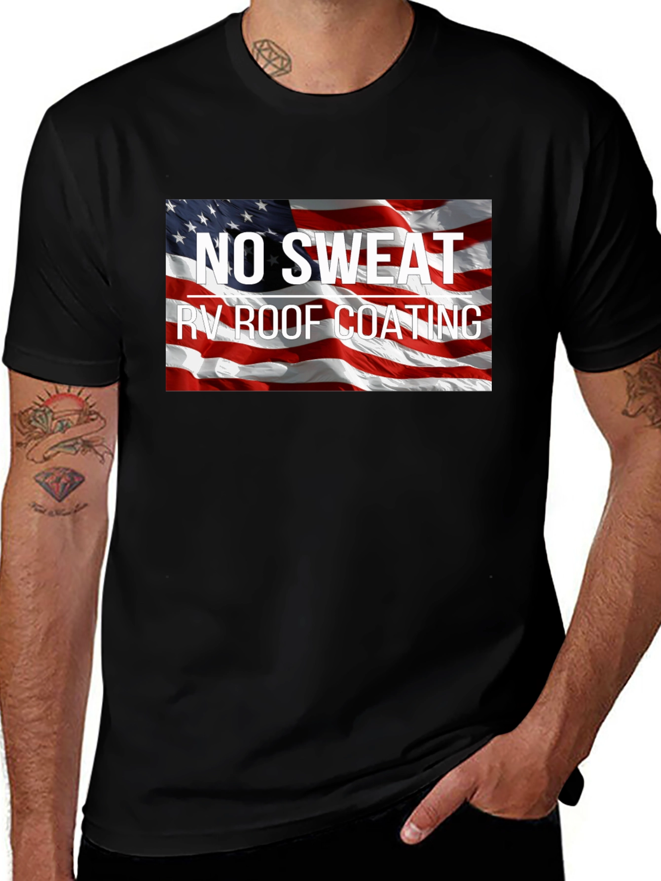 No Sweat RV Roof Coating Graphic Tee