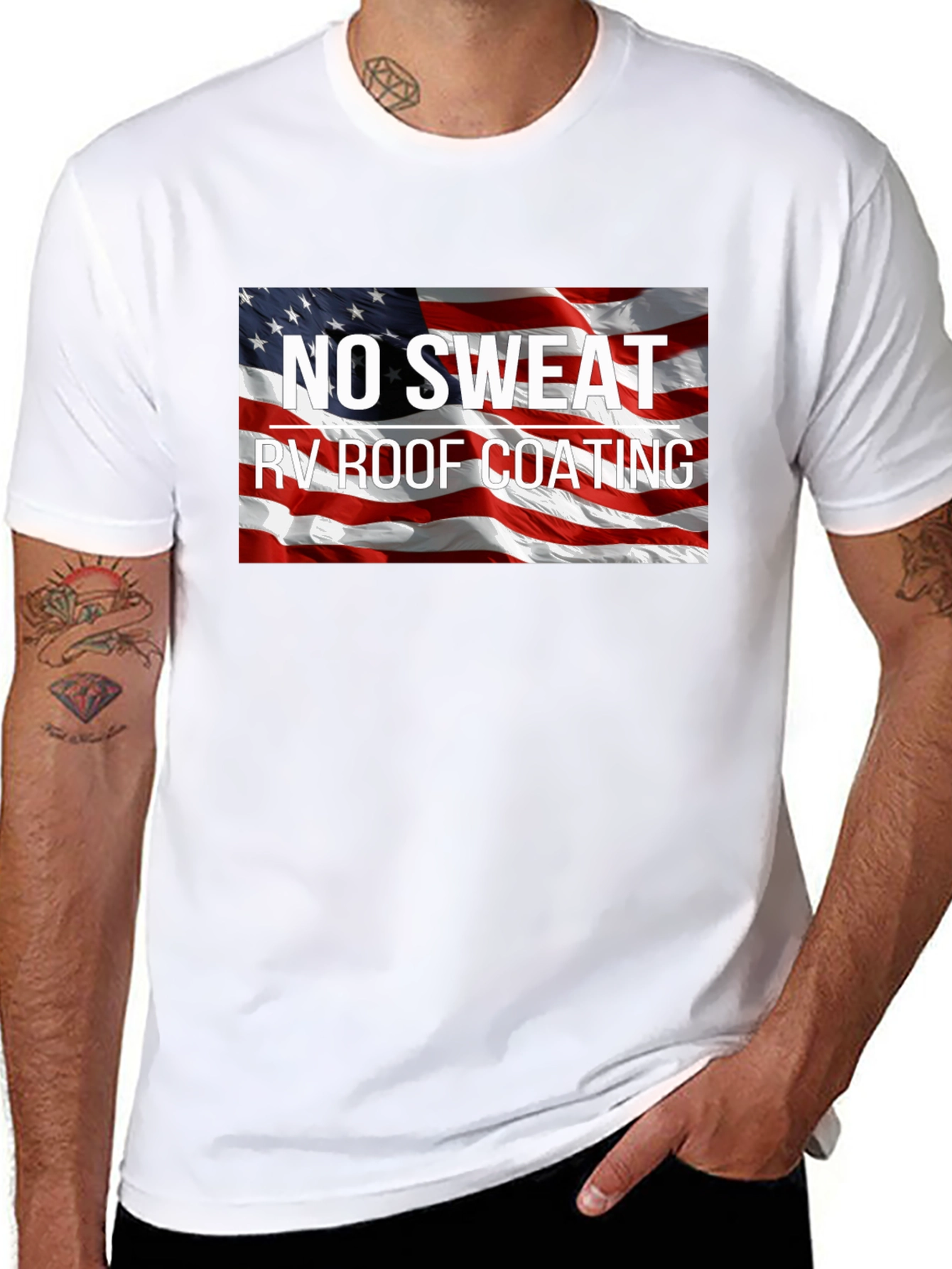 No Sweat RV Roof Coating Graphic Tee