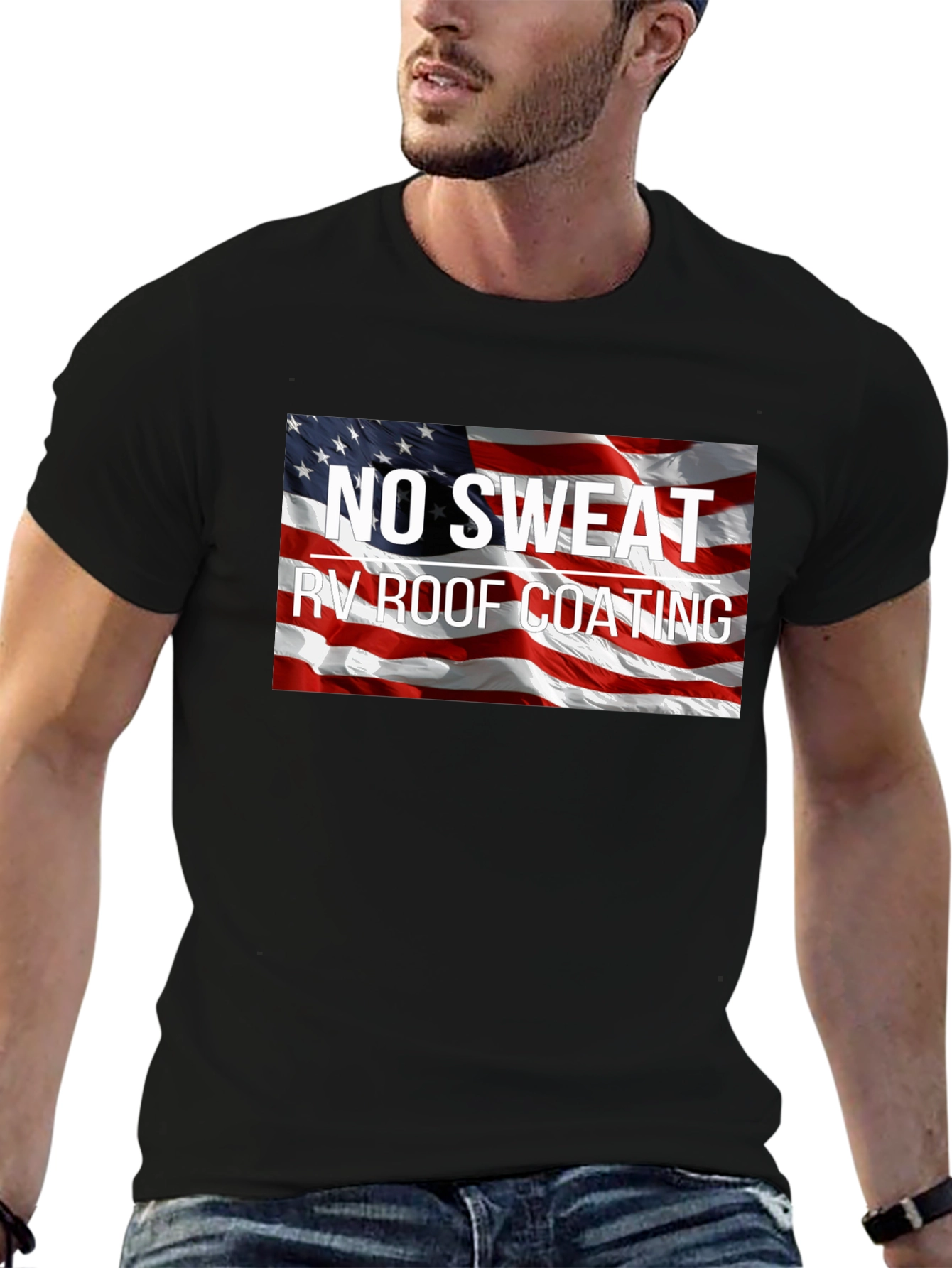No Sweat RV Roof Coating Graphic Tee