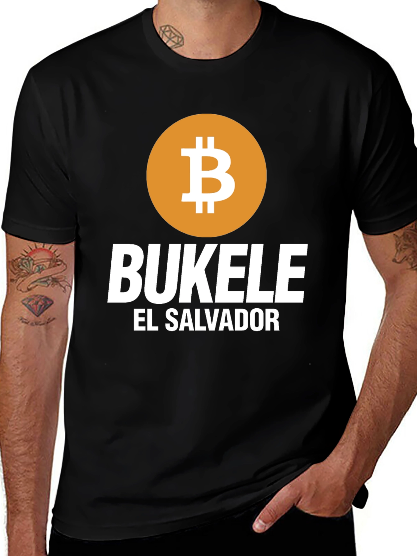 Bukele El Salvador Bitcoin T-Shirt