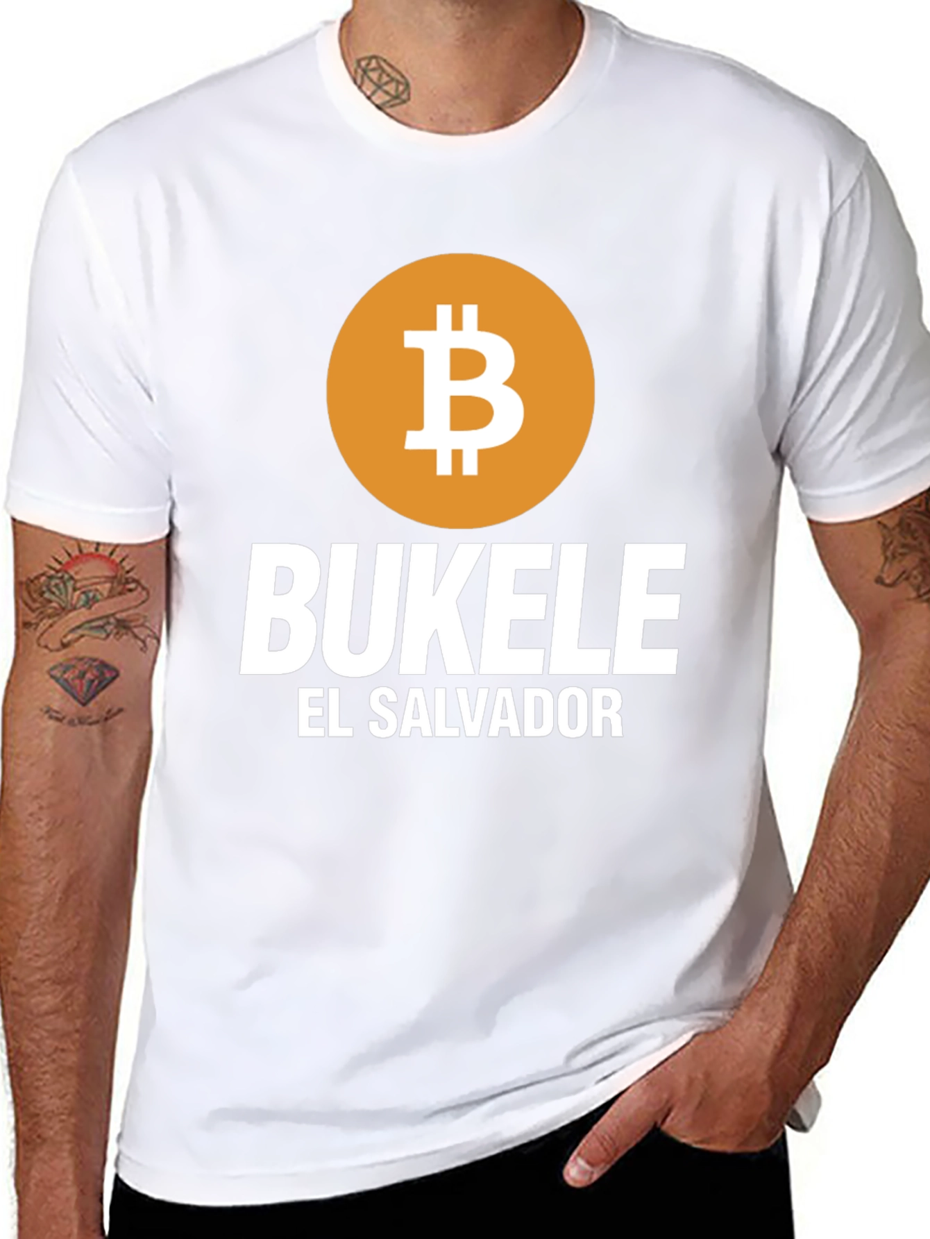 Bukele El Salvador Bitcoin T-Shirt