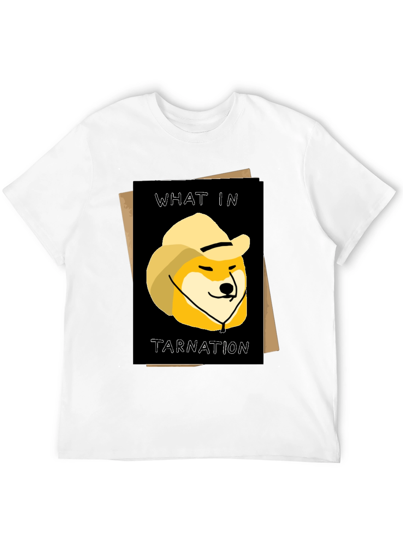 What in Tarnation Doge T-Shirt - Western Meme Tee