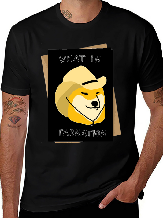 What in Tarnation Doge T-Shirt - Western Meme Tee
