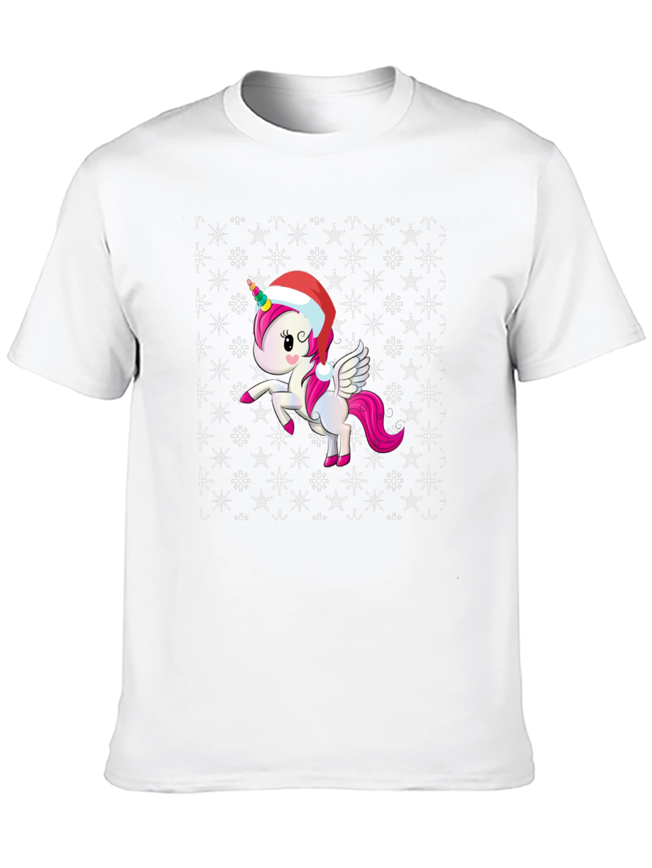Festive Unicorn Christmas T-Shirt