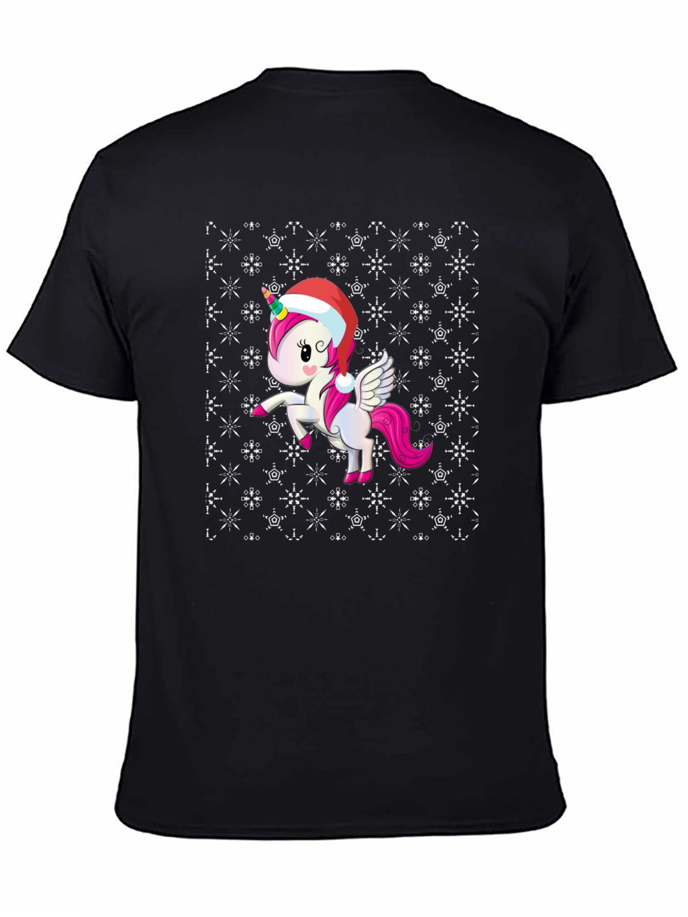 Festive Unicorn Christmas T-Shirt