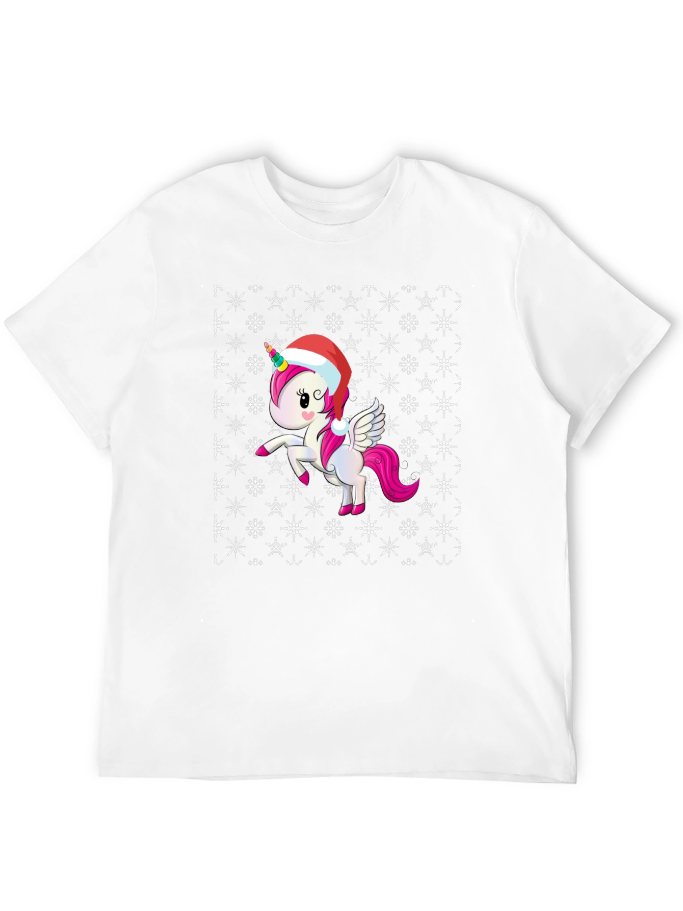 Festive Unicorn Christmas T-Shirt