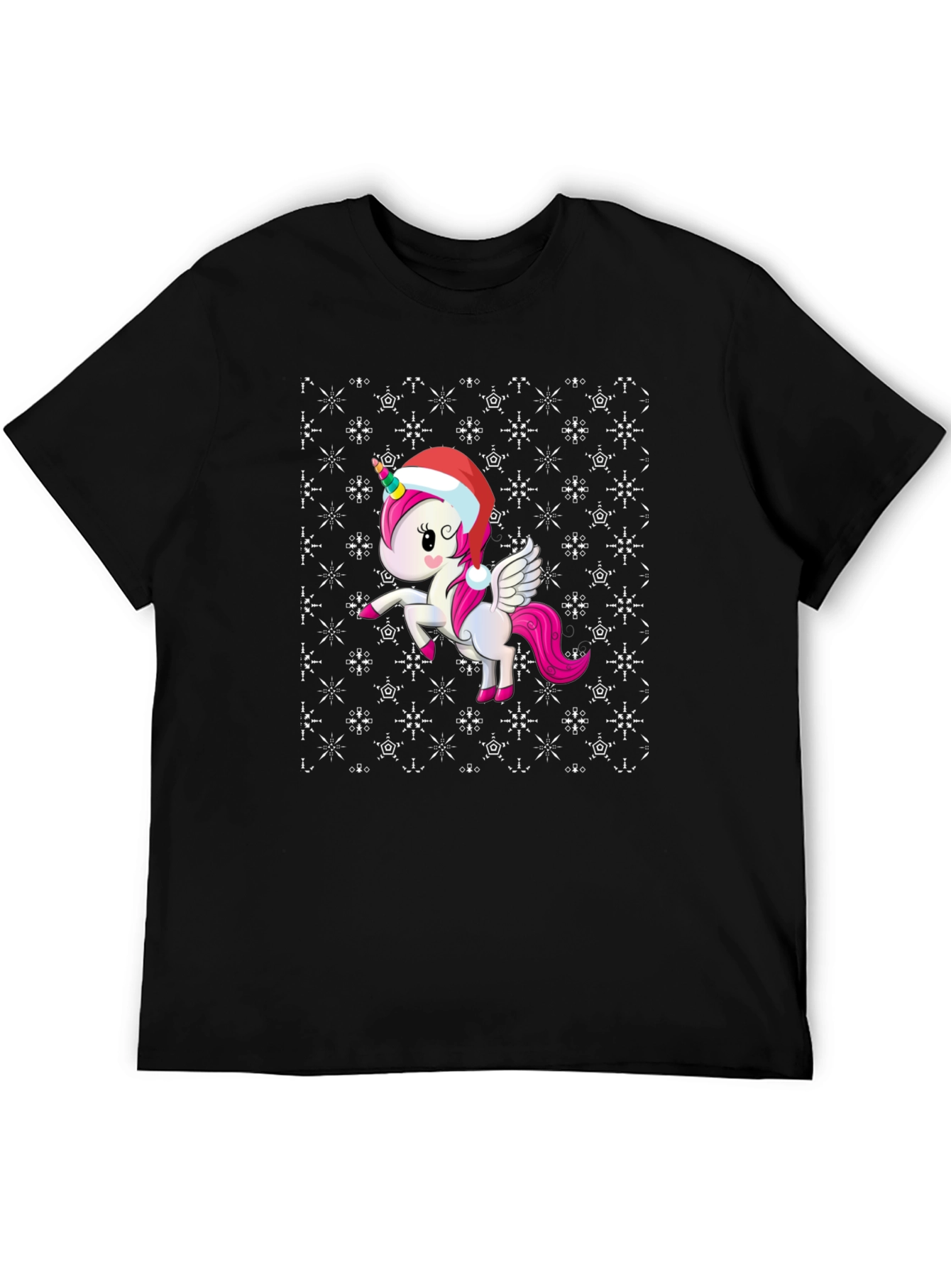 Festive Unicorn Christmas T-Shirt