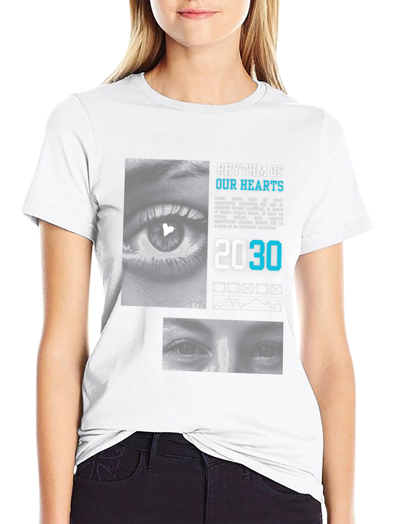 Rhythm of Our Hearts 2030 Graphic Tee