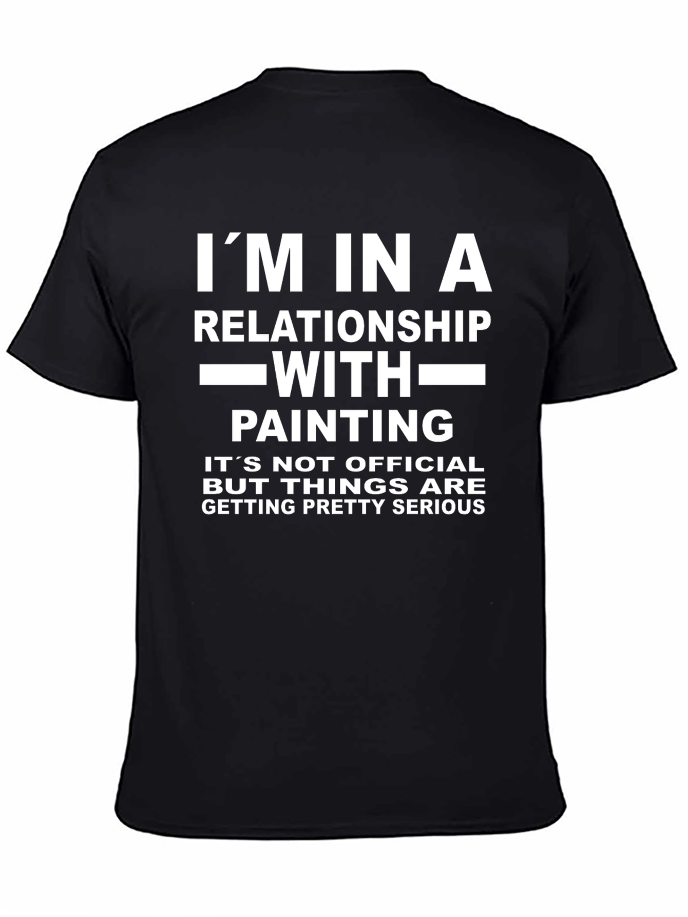 Relationship With Painting T-Shirt Funny Painter Tee