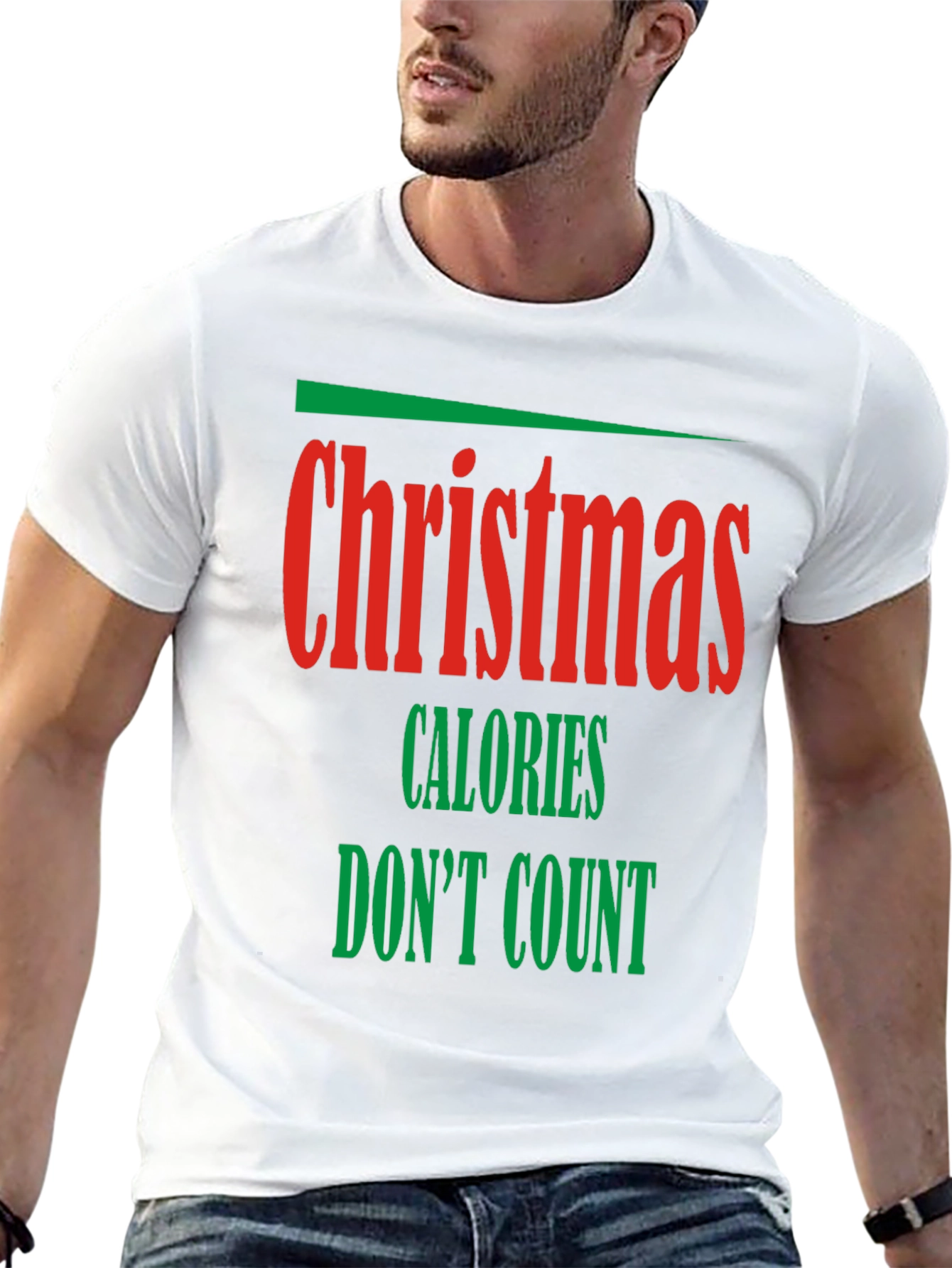 Funny Christmas Calories Dont Count Holiday T-Shirt