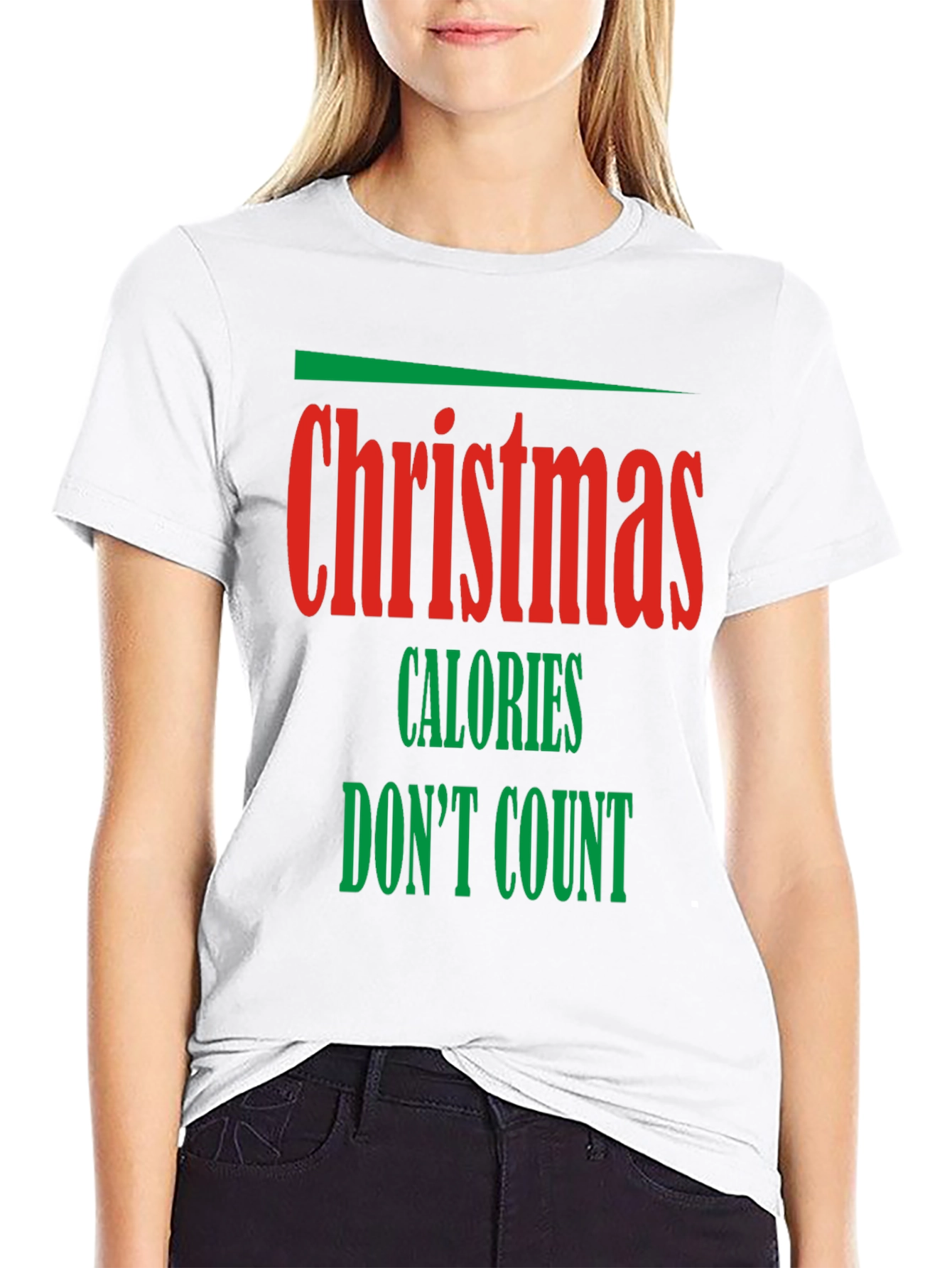 Funny Christmas Calories Dont Count Holiday T-Shirt