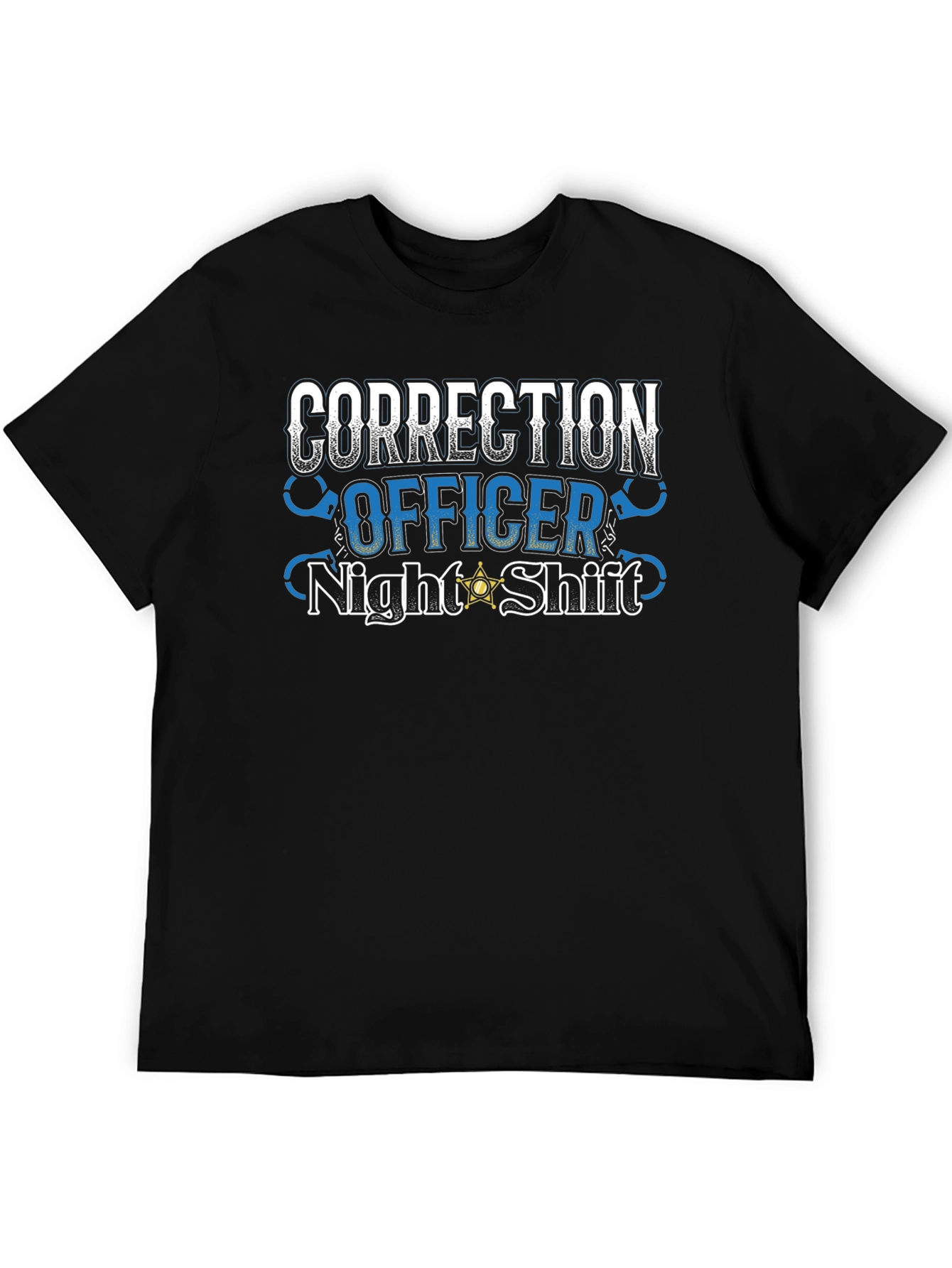Correction Officer Night Shift Graphic Tee