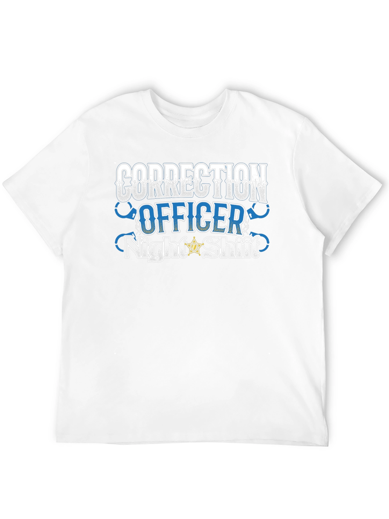 Correction Officer Night Shift Graphic Tee