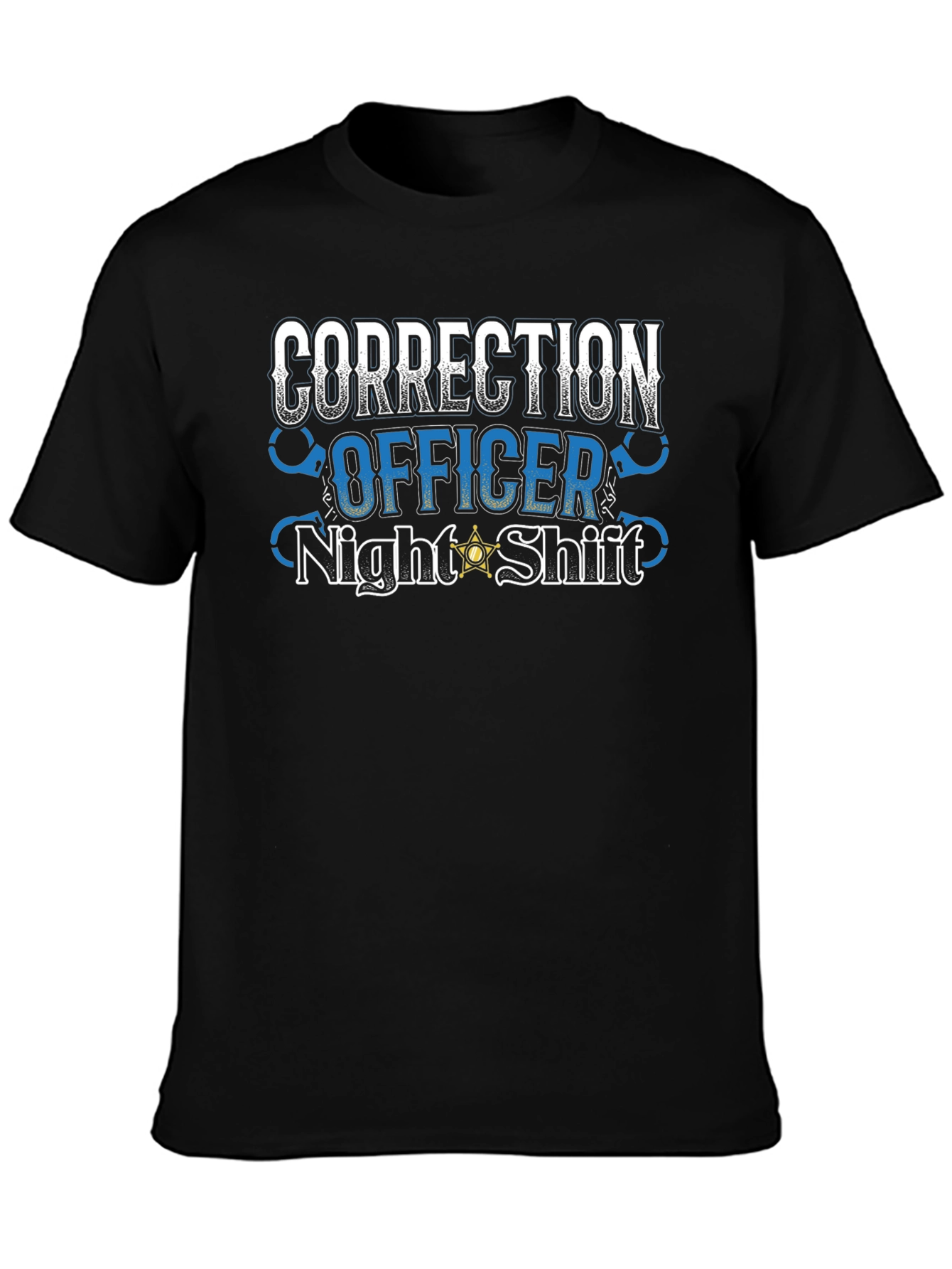 Correction Officer Night Shift Graphic Tee