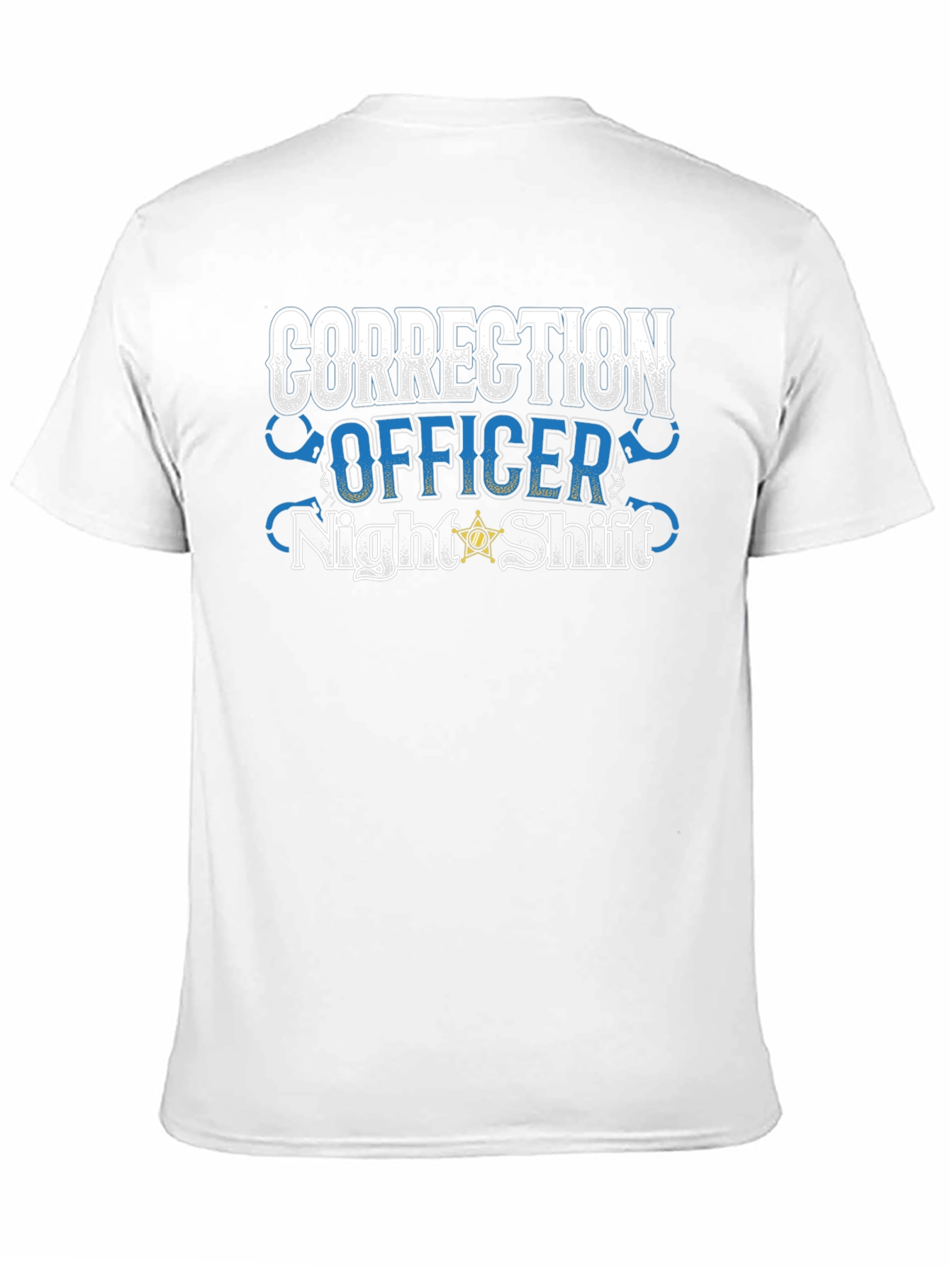 Correction Officer Night Shift Graphic Tee