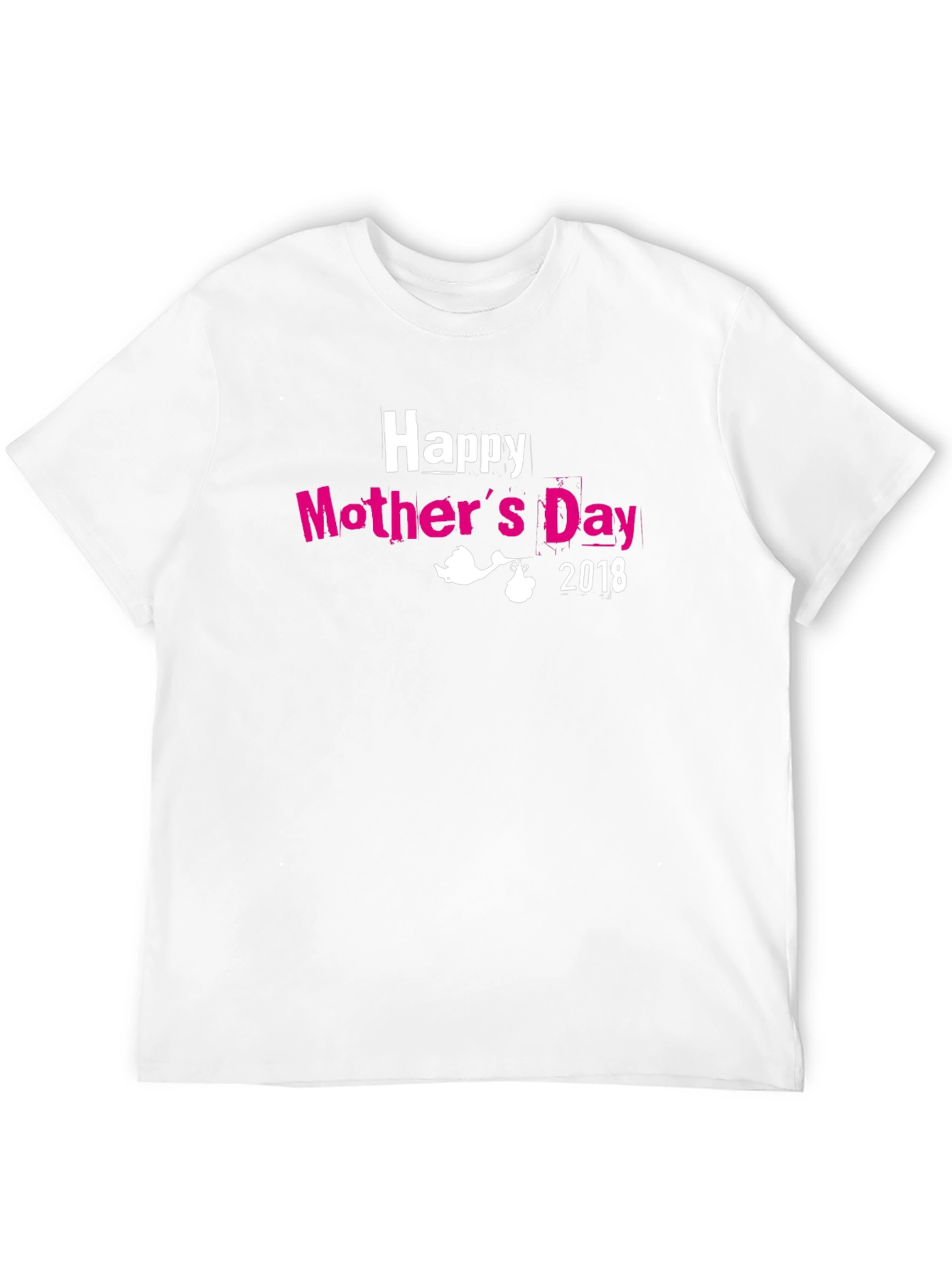Happy Mothers Day 2018 Black T-Shirt