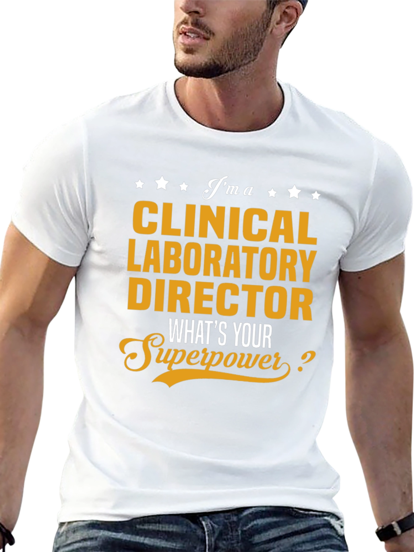 Clinical Laboratory Director Superpower Graphic Tee