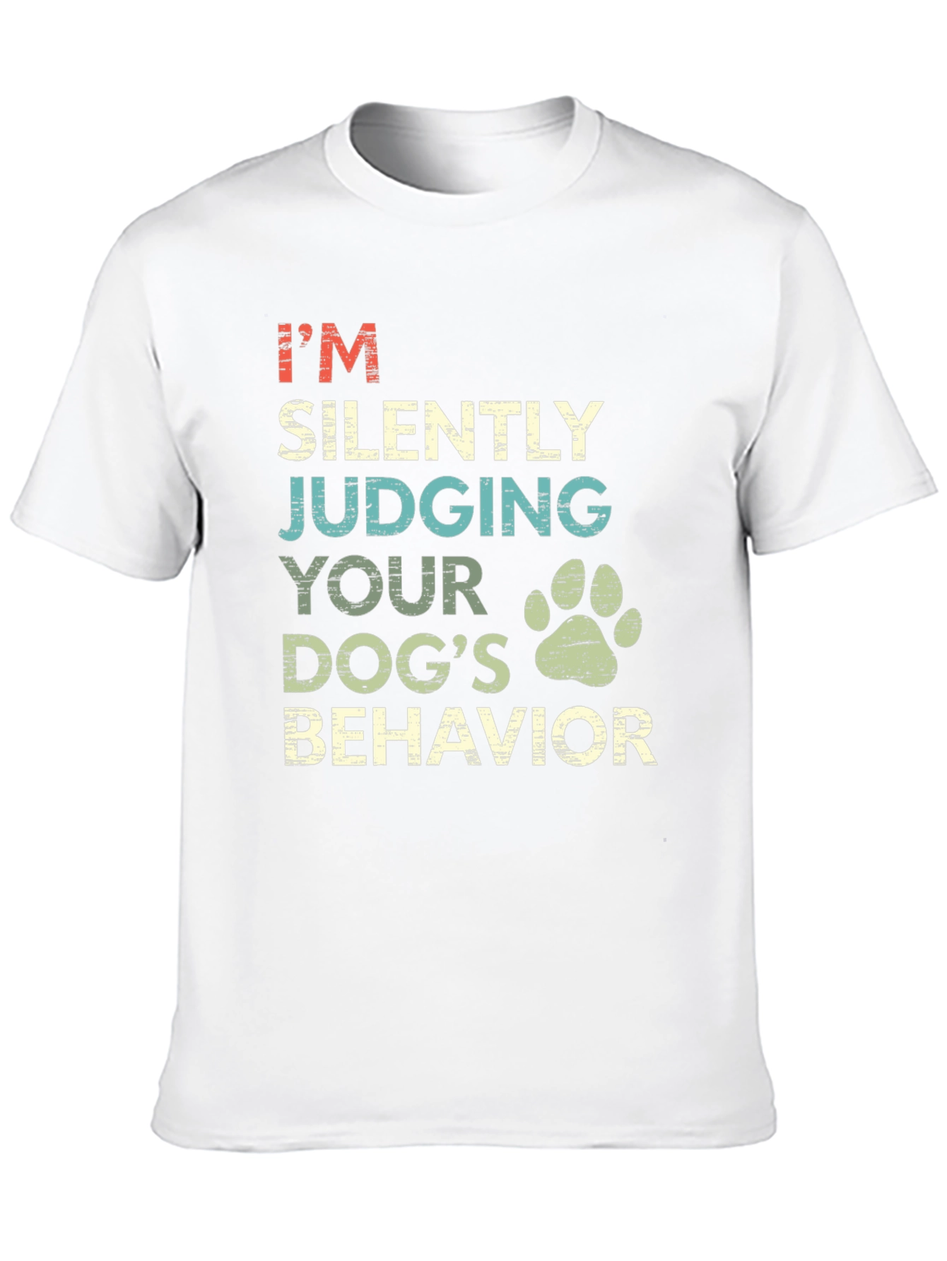 Silently Judging Dog T-Shirt: Dog Lover Tee