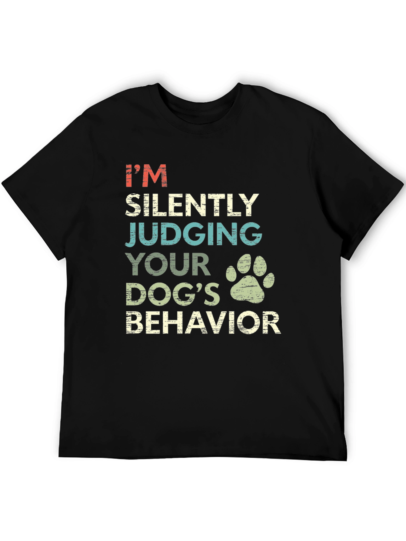 Silently Judging Dog T-Shirt: Dog Lover Tee