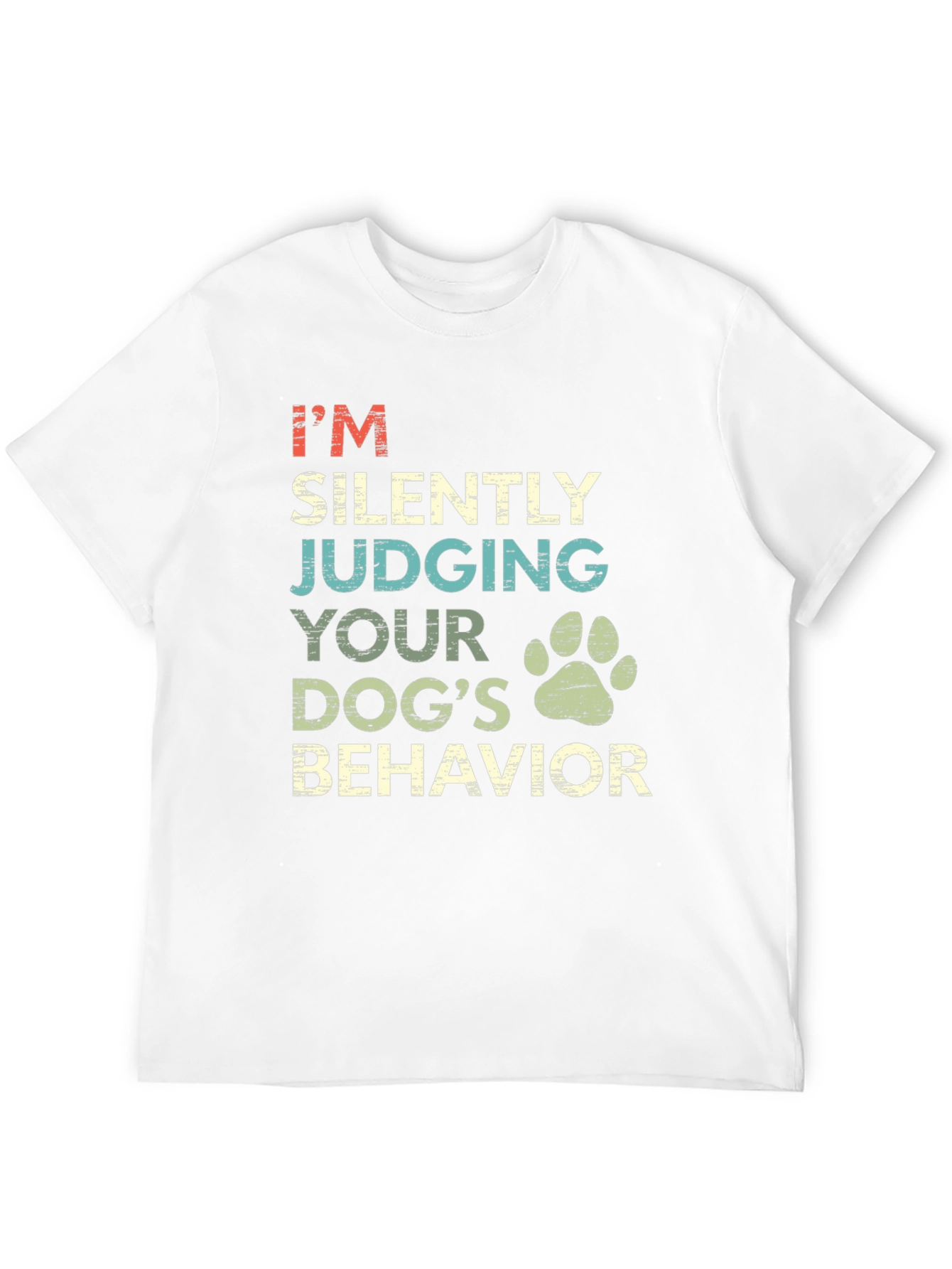 Silently Judging Dog T-Shirt: Dog Lover Tee