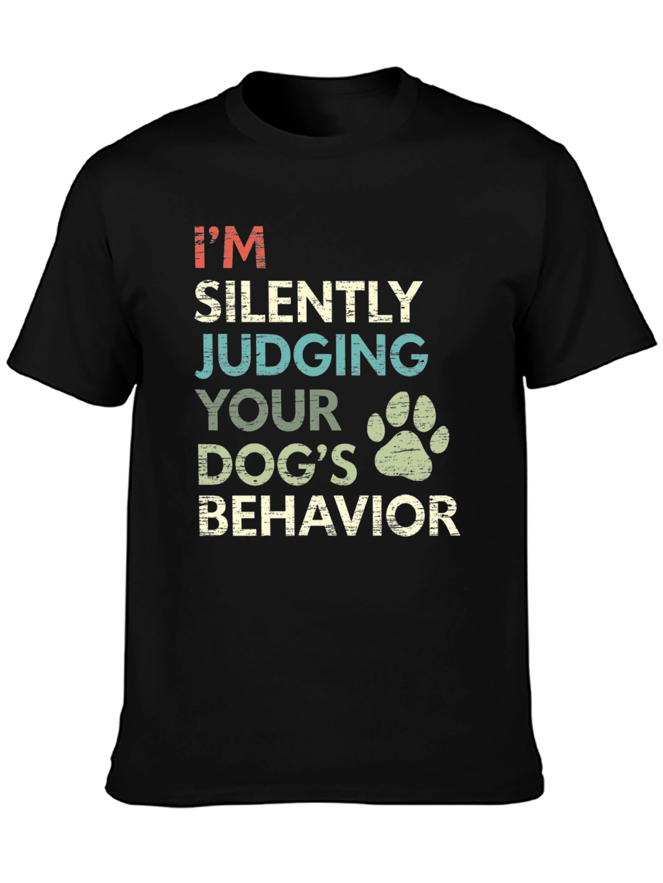 Silently Judging Dog T-Shirt: Dog Lover Tee
