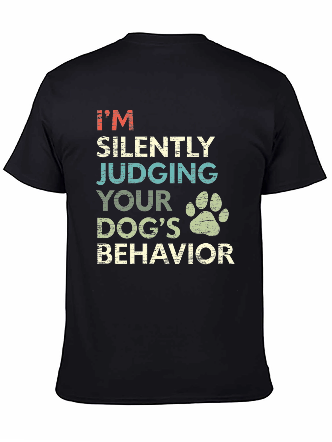 Silently Judging Dog T-Shirt: Dog Lover Tee